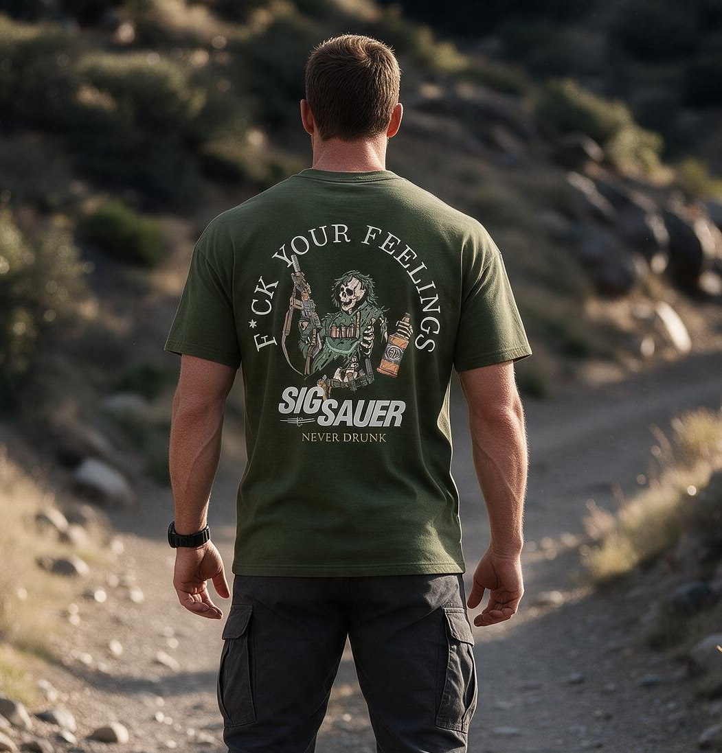 Never Drunk Printed Men's T-Shirt