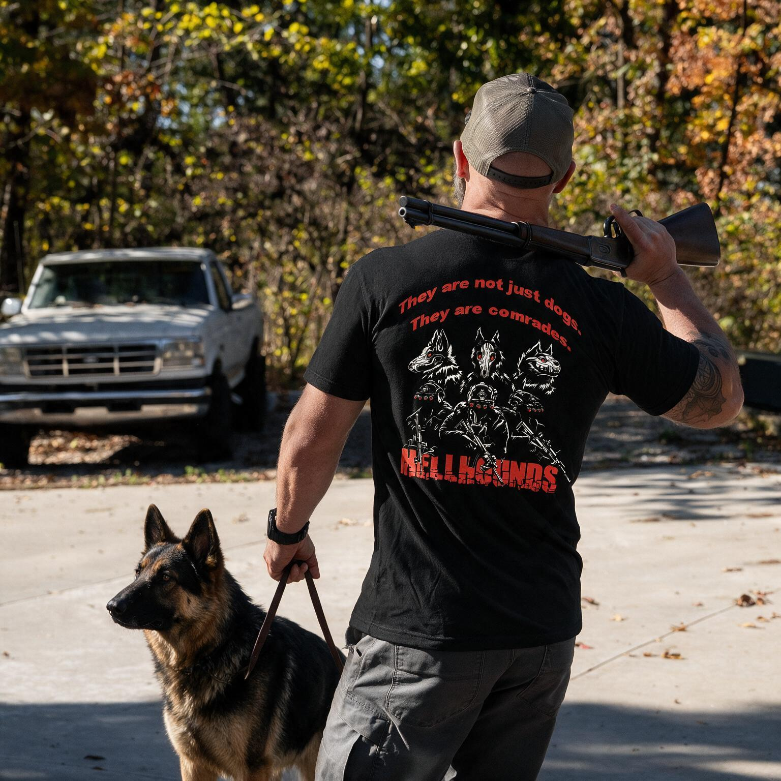 They Are Not Just Dogs They Are Comrades Print T Shirt
