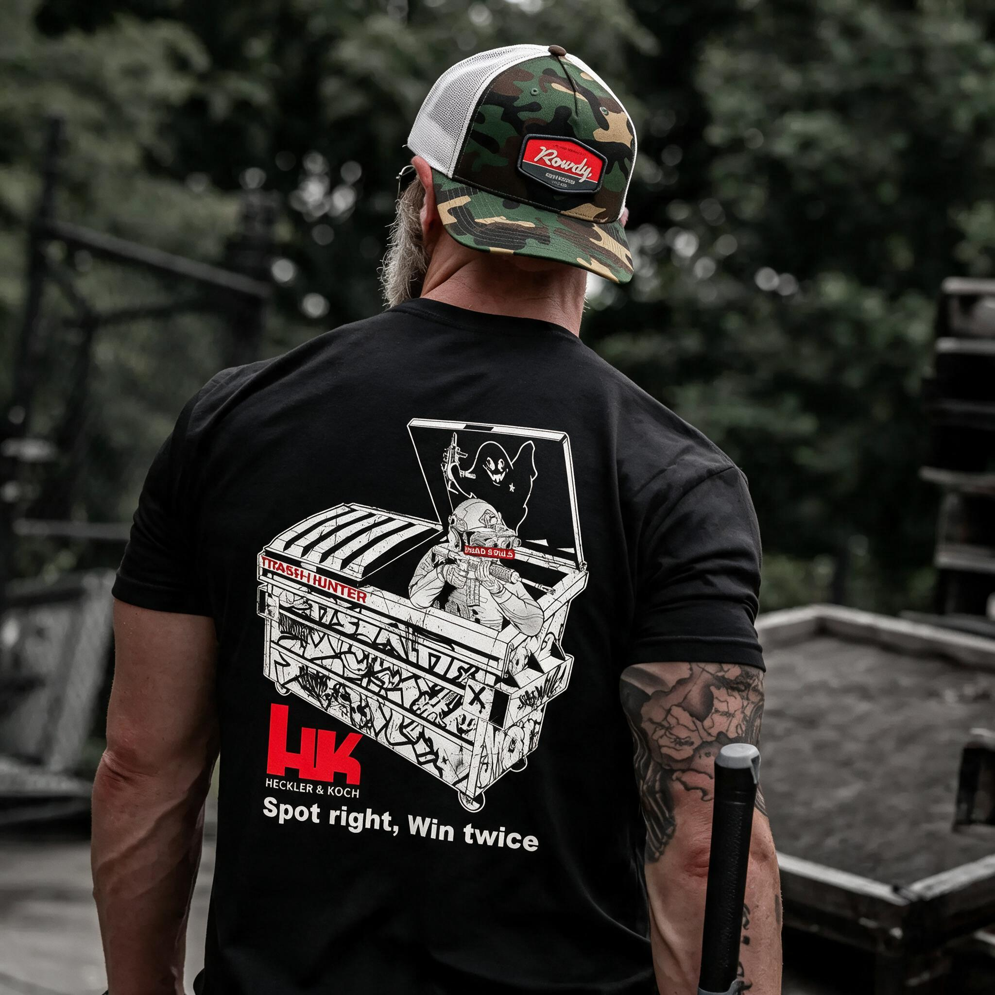 [Copy]When Negotiations Fail Printed Men's T-Shirt