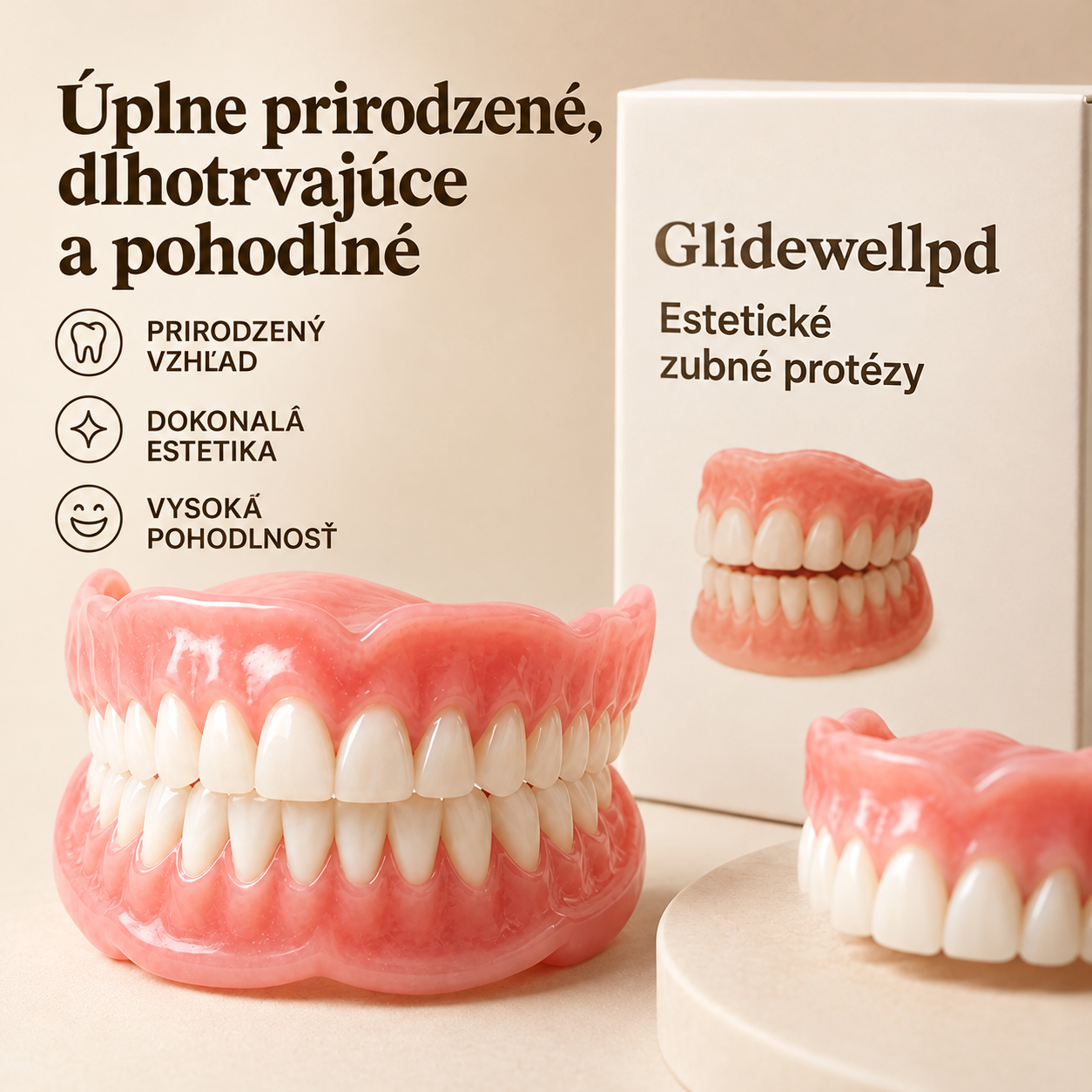PRÉMIOVÉ CELKOVÉ PREKRYTIE ZUBOV