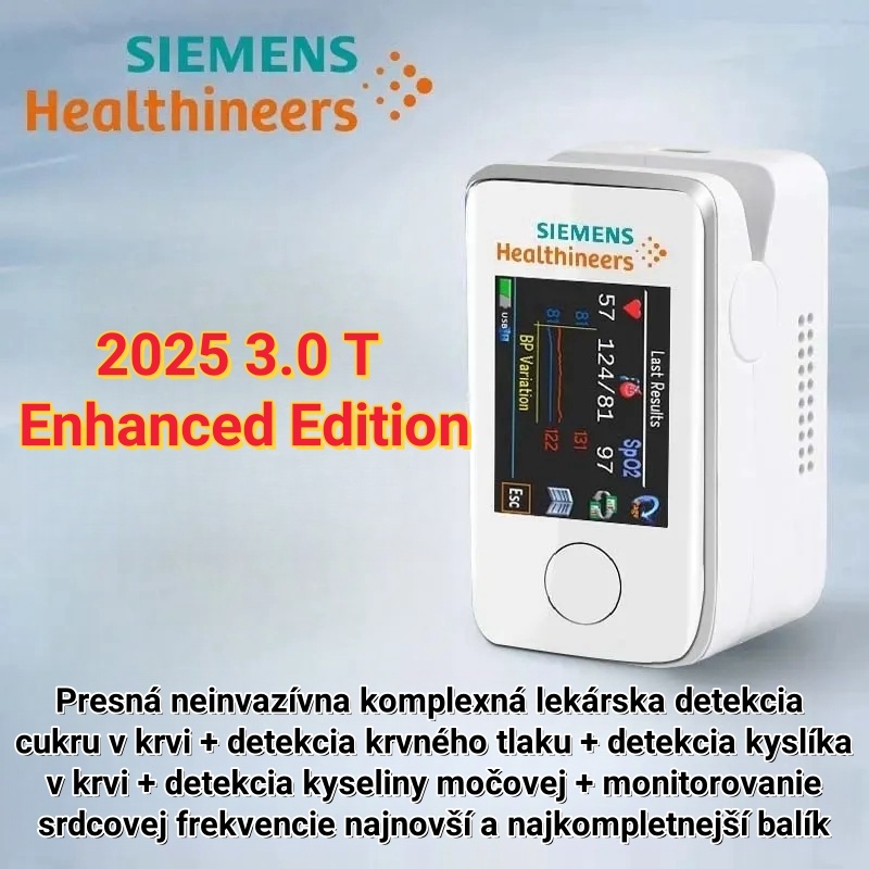 🌈Technologická inovácia v lekárskom výskume v roku 2025: Bezbolestný a neinvazívny prenosný glukomer Siemens, monitorovanie zdravotného stavu glukózy v krvi nebolo nikdy také jednoduché!