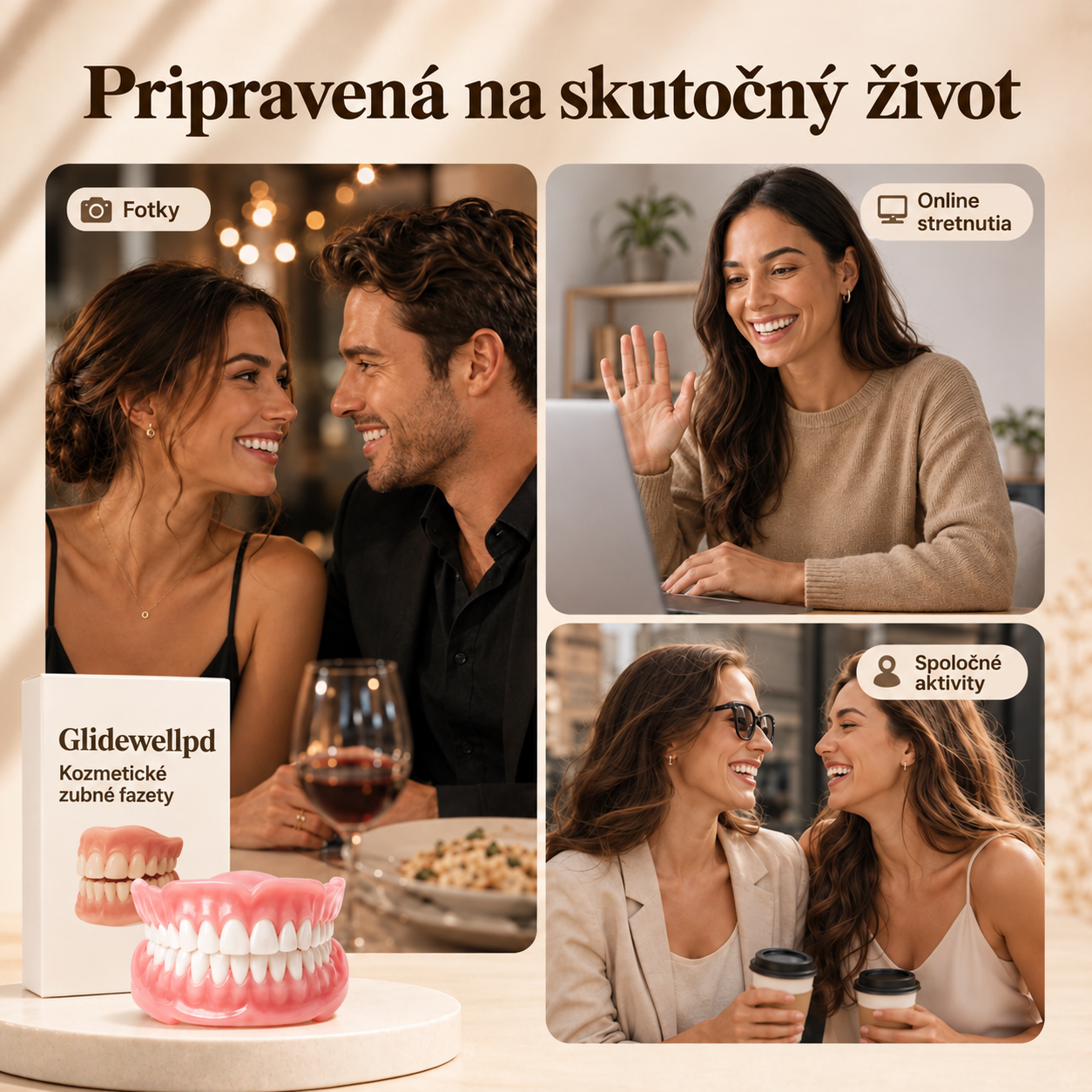 PRÉMIOVÉ CELKOVÉ PREKRYTIE ZUBOV