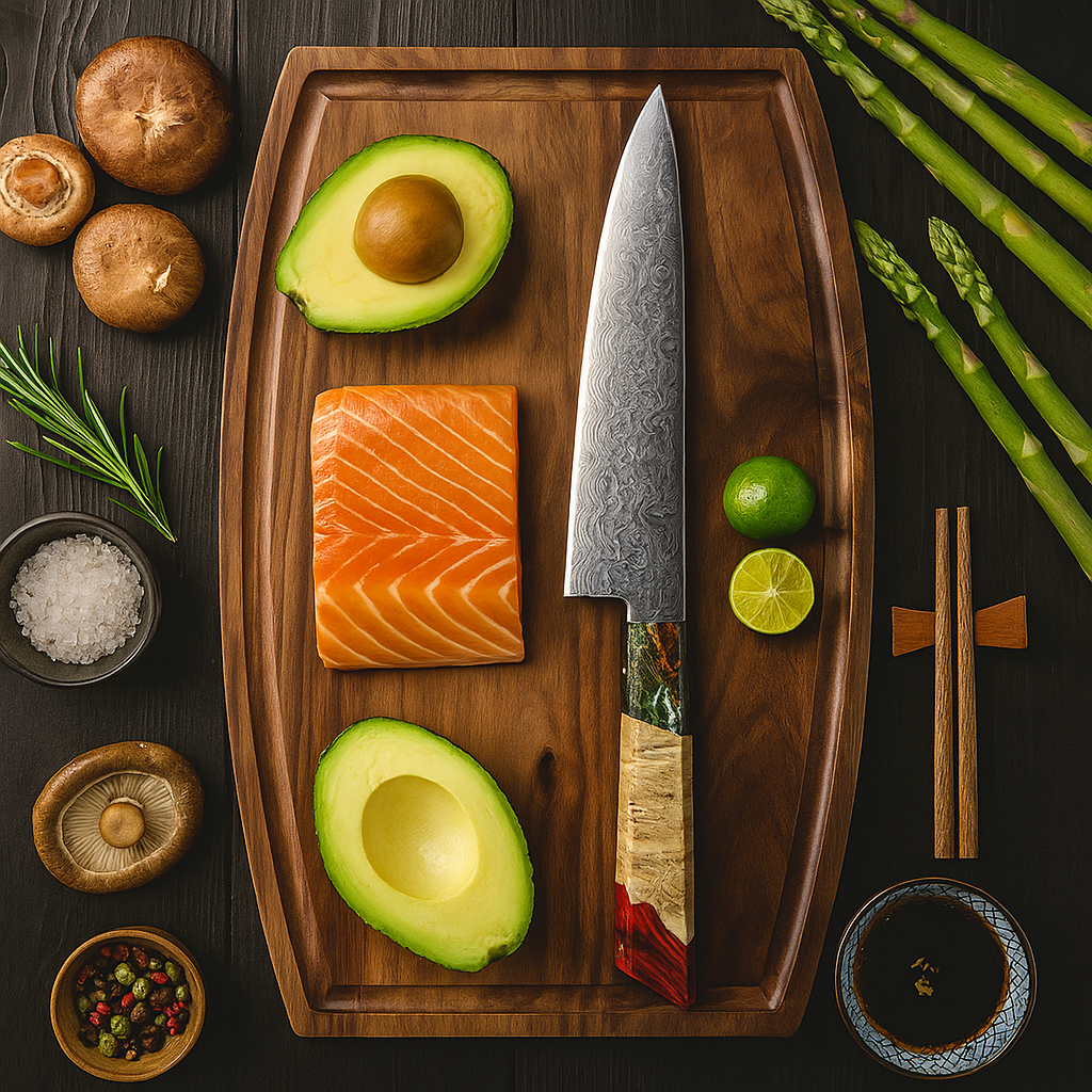 GUAN DAMASCUS KASUMI™ 🔪 – Elegancia a precíznosť vo vašej kuchyni 👌