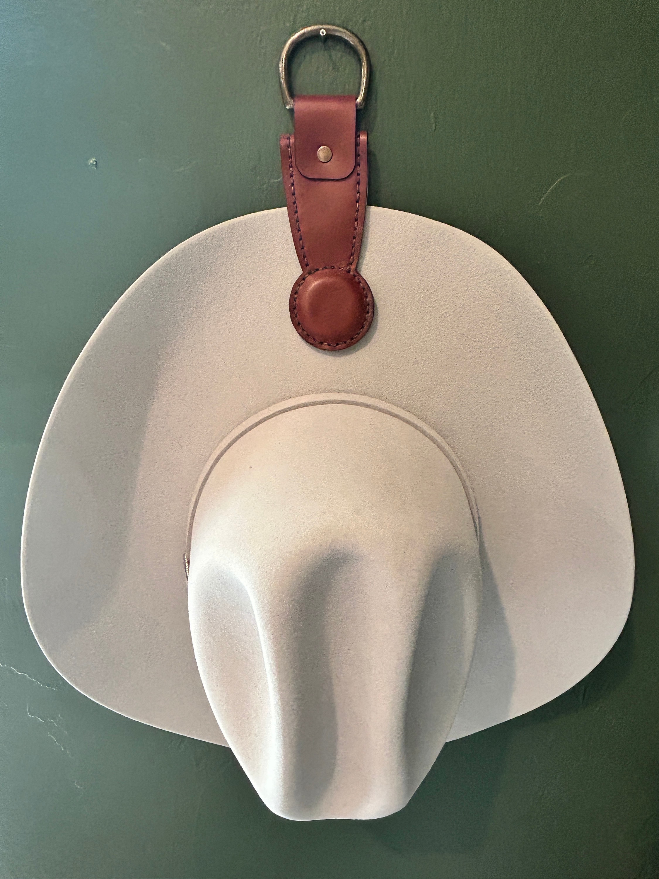 Personalized Leather Cowboy Hat Holder