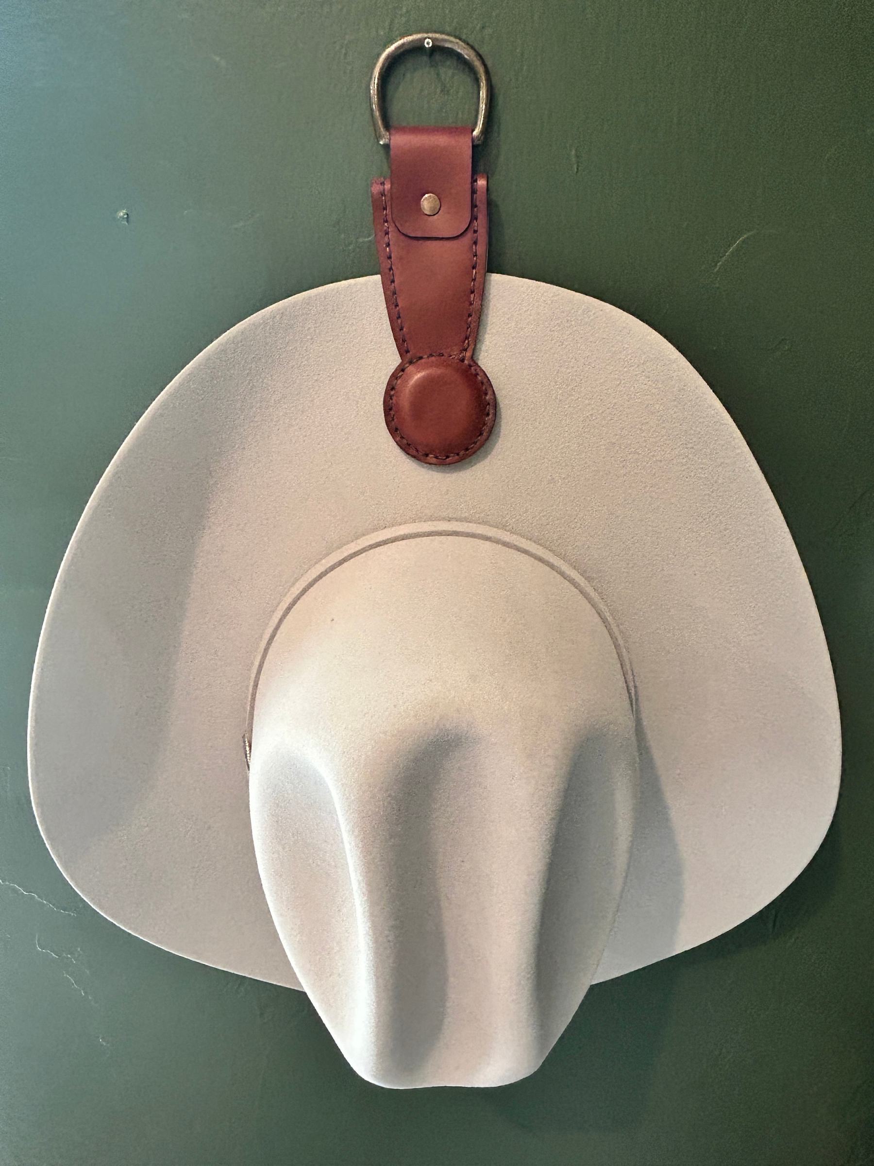 Personalized Leather Cowboy Hat Holder