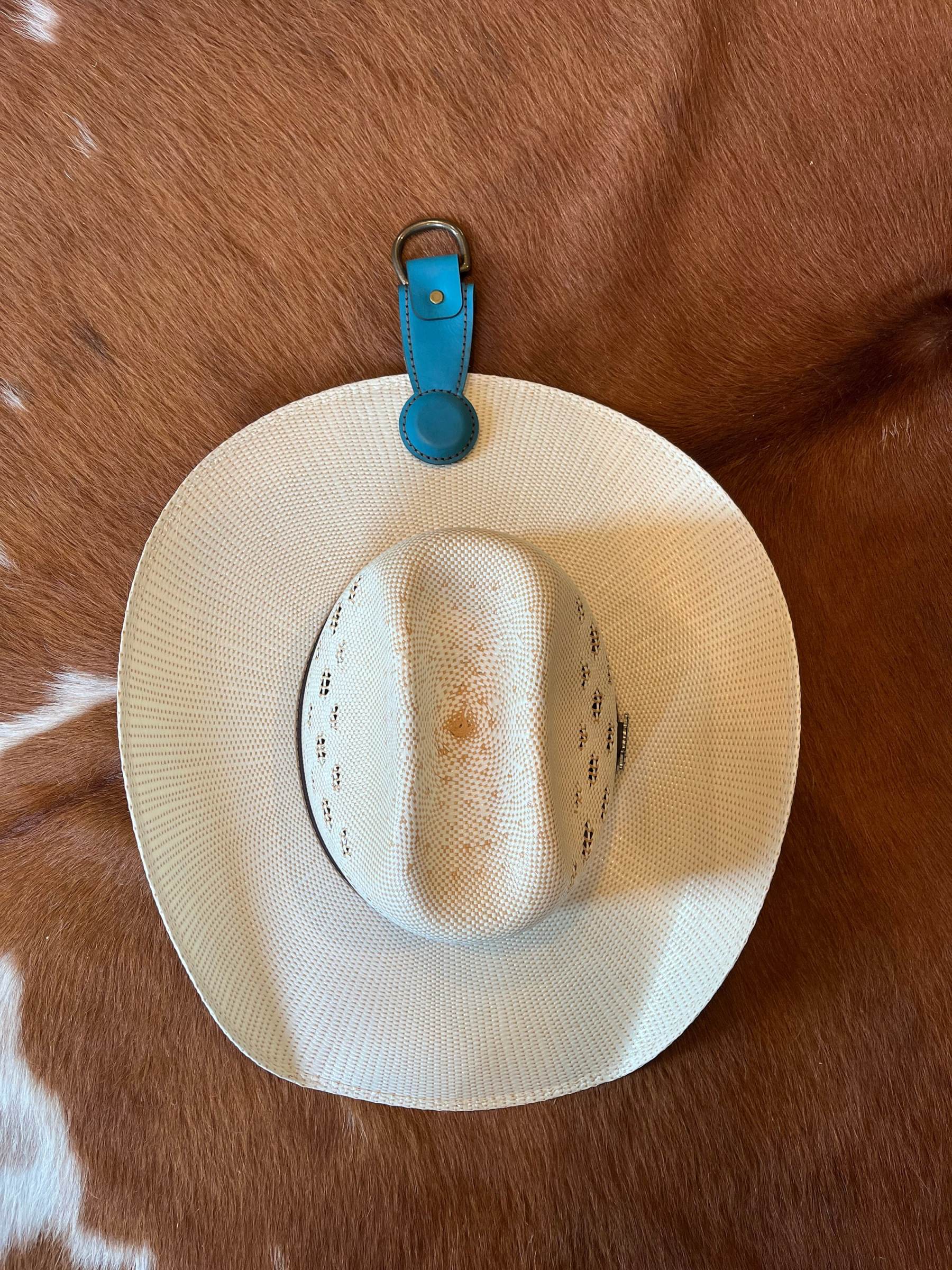 Personalized Leather Cowboy Hat Holder