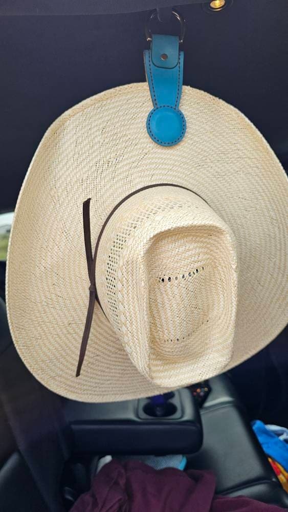 Personalized Leather Cowboy Hat Holder