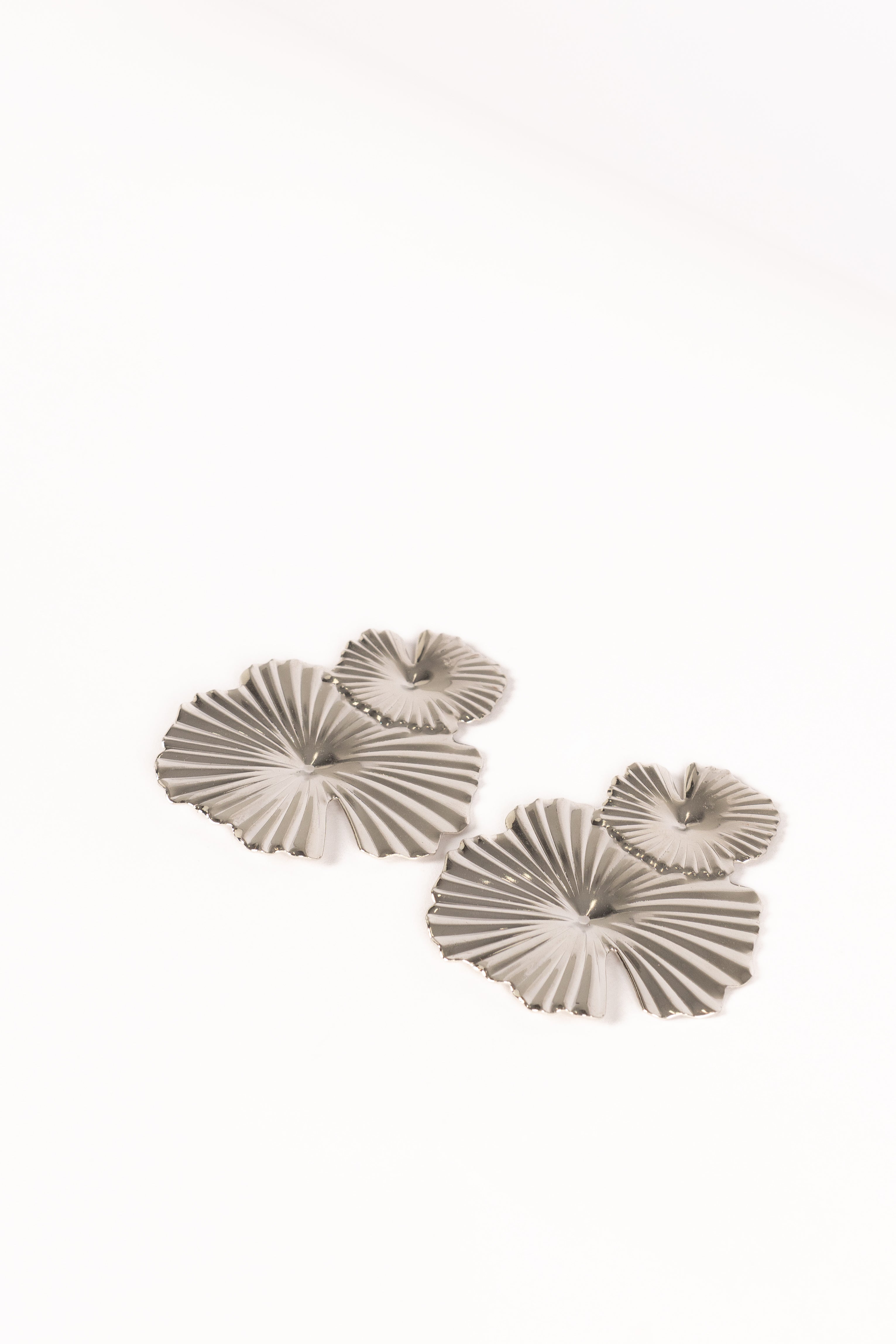 Delia Earrings - Silver-Sunny Prom