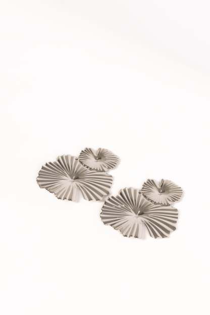 Delia Earrings - Silver-Sunny Prom