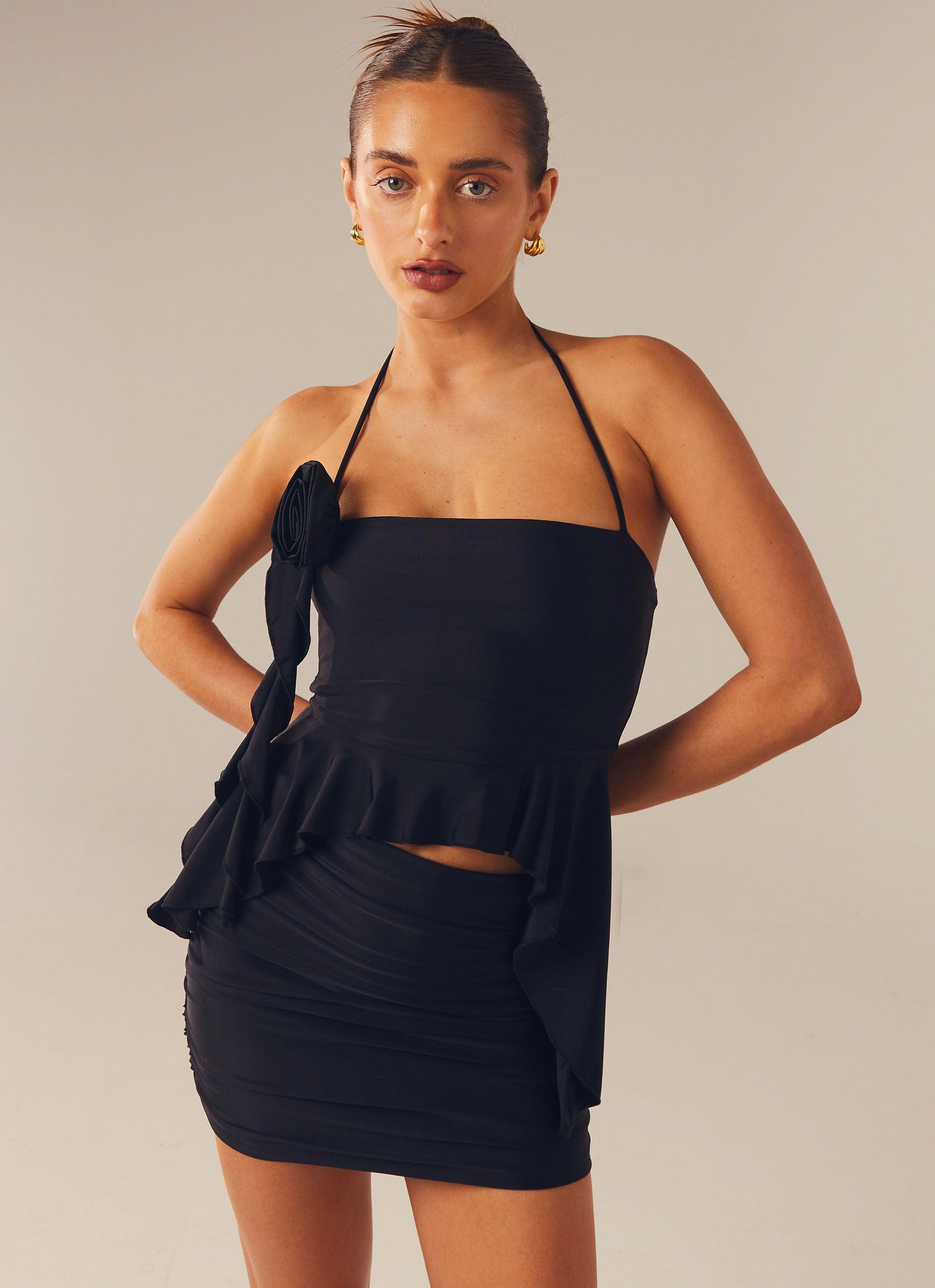 Struck By Cupid Cami Top - Black-Sunny Prom. All rights reserved.