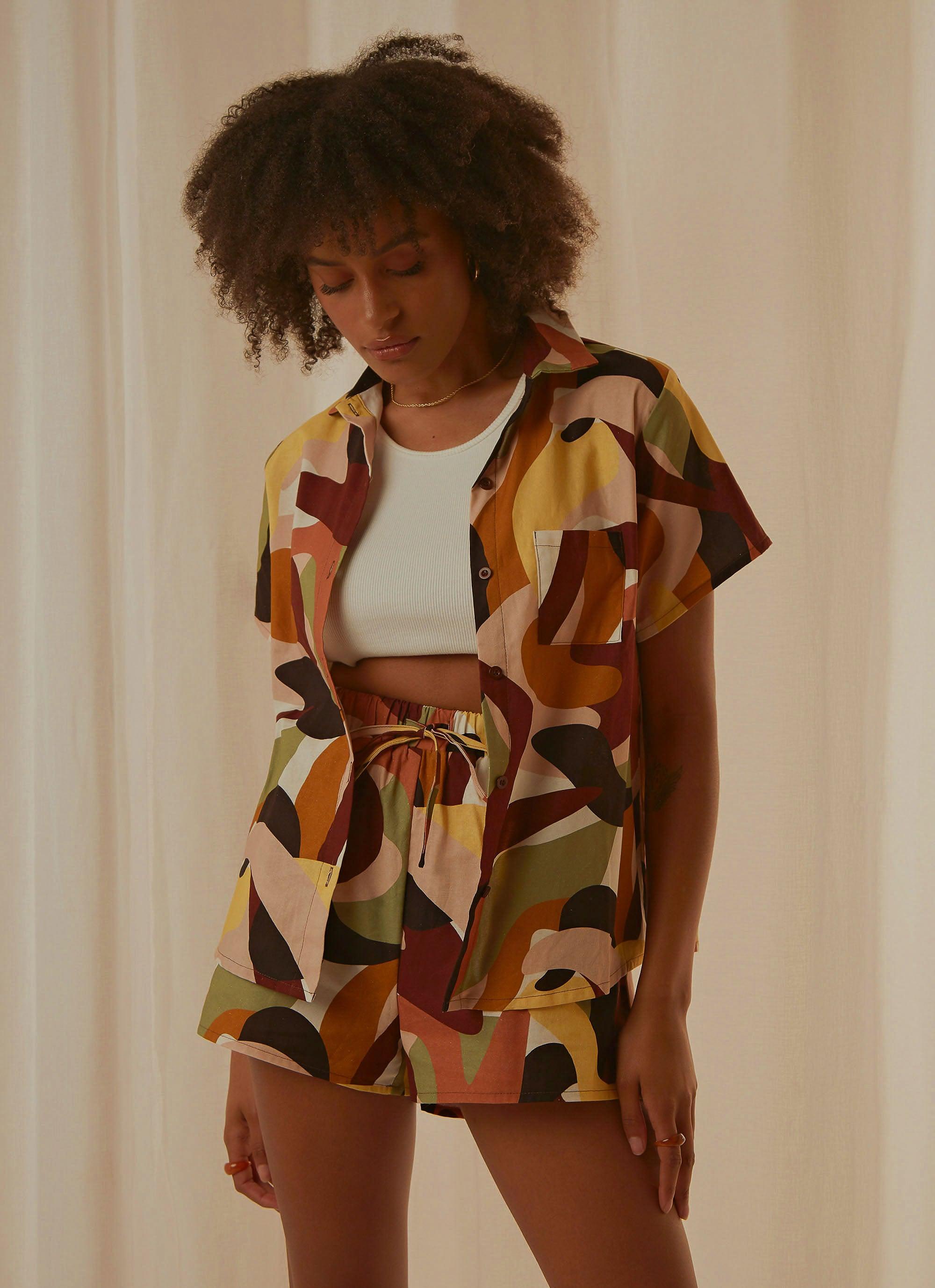 Paloma Shirt - Tropicola-Sunny Prom. All rights reserved.
