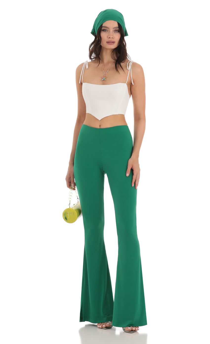 Two Piece Set in Green-Sunny Prom. All rights reserved.