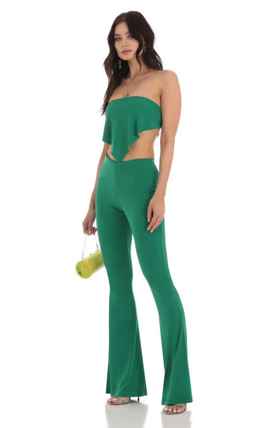 Two Piece Set in Green-Sunny Prom. All rights reserved.