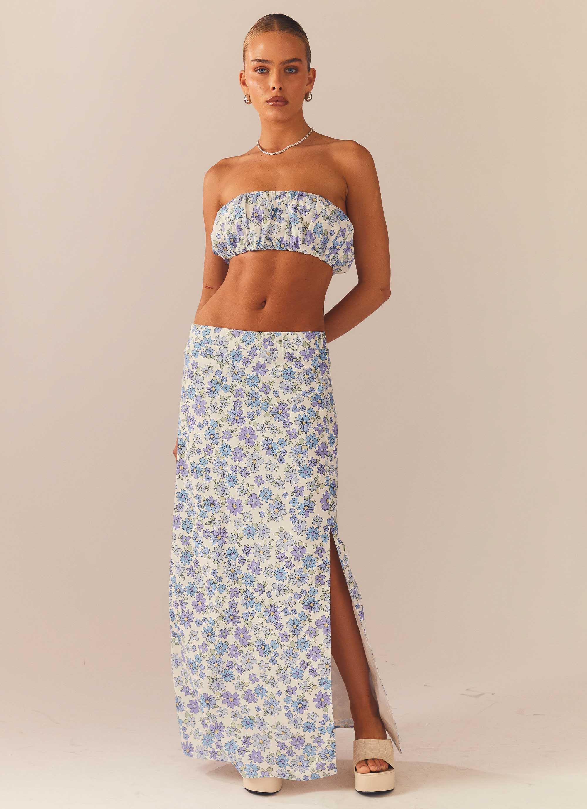 Frolicking In The Forest Maxi Skirt - Daisy Chain-Sunny Prom. All rights reserved.