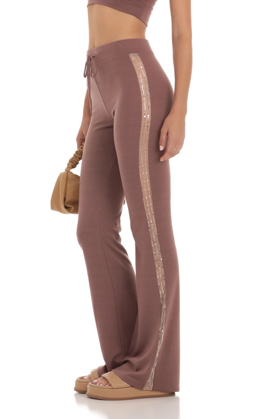 Sequin Two Piece Set in Brown-Sunny Prom. All rights reserved.