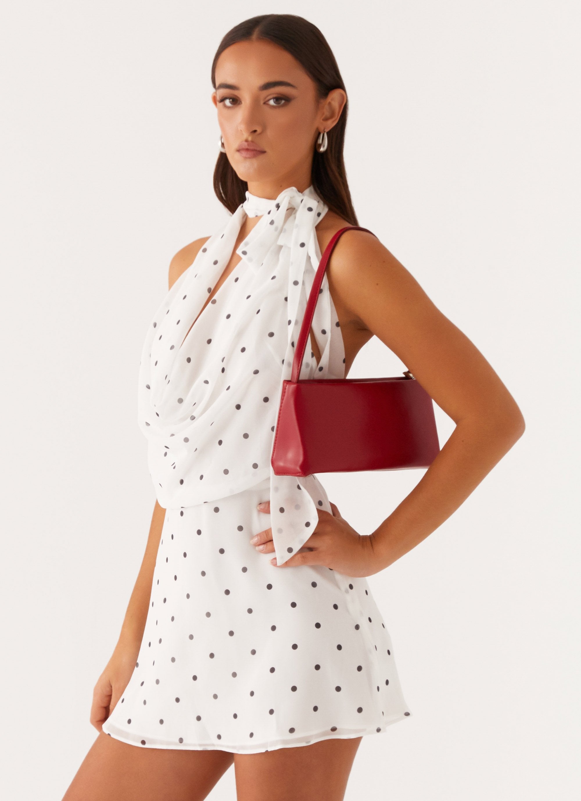 Allison Shoulder Bag - Red-Sunny Prom. All rights reserved.