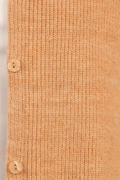 Astor Classic Button Up Cardigan - Caramel-Sunny Prom