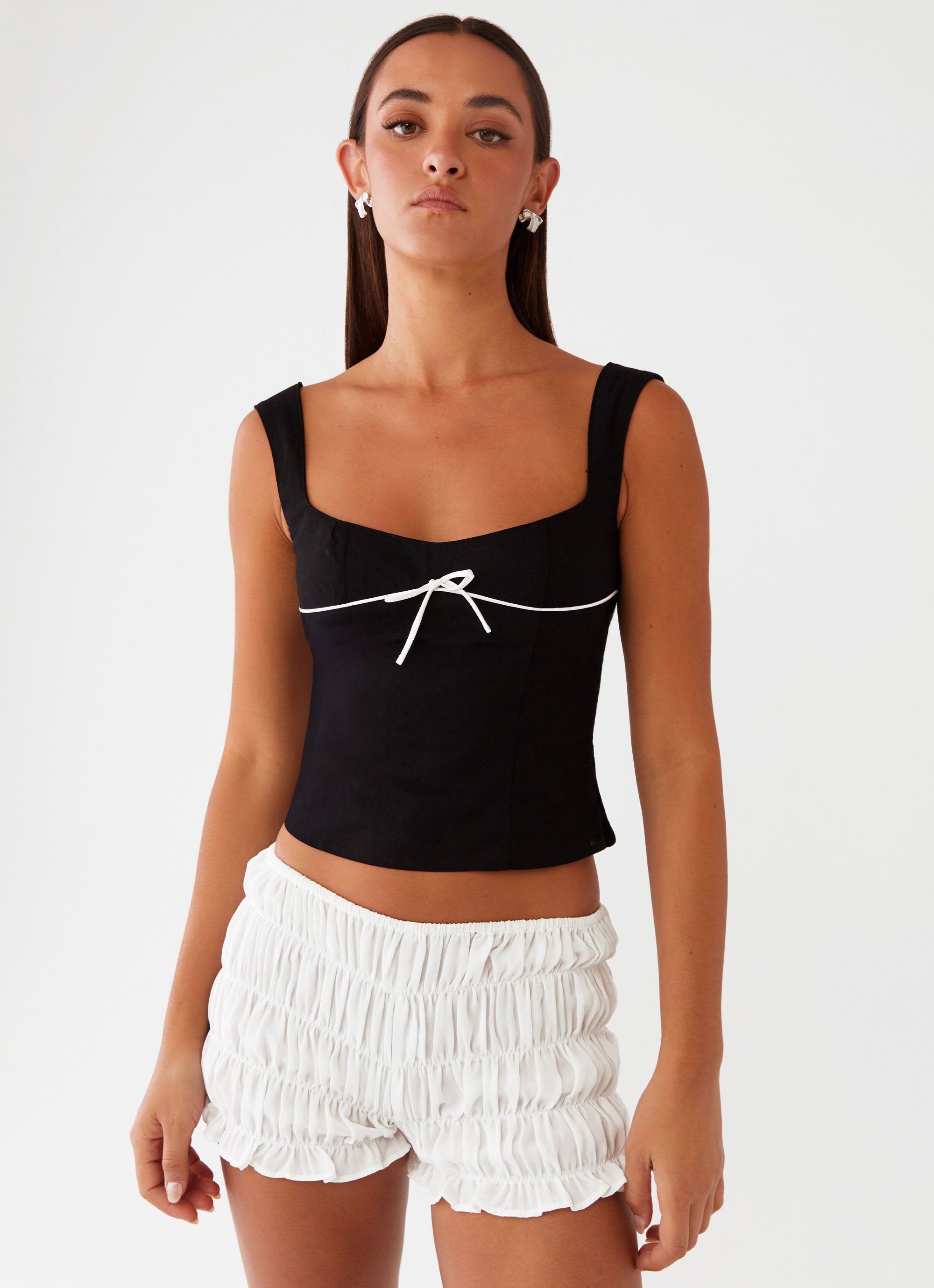 Cadence Top - Black-Sunny Prom. All rights reserved.