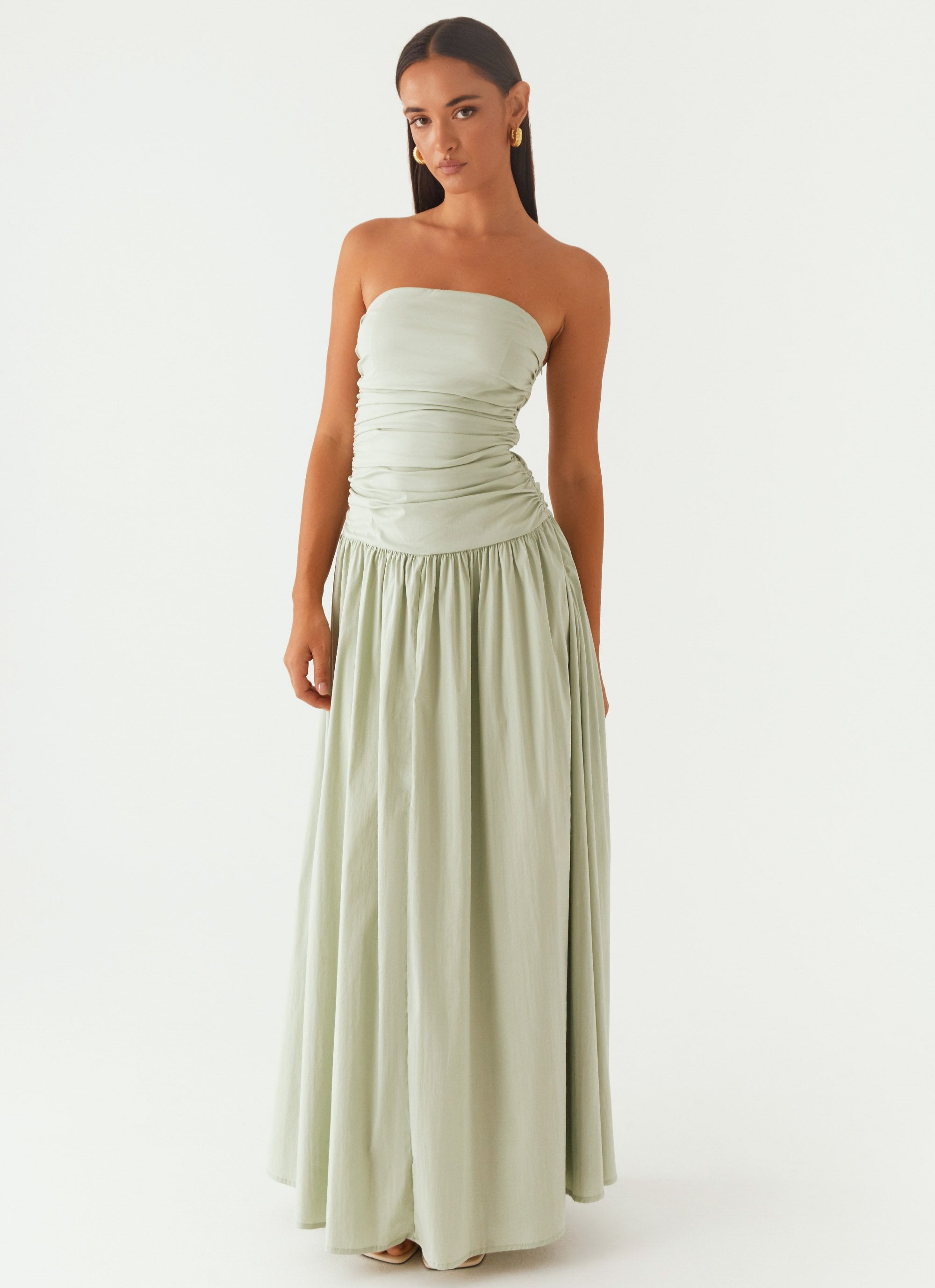 Carmel Maxi Dress - Sage-Sunny Prom. All rights reserved.
