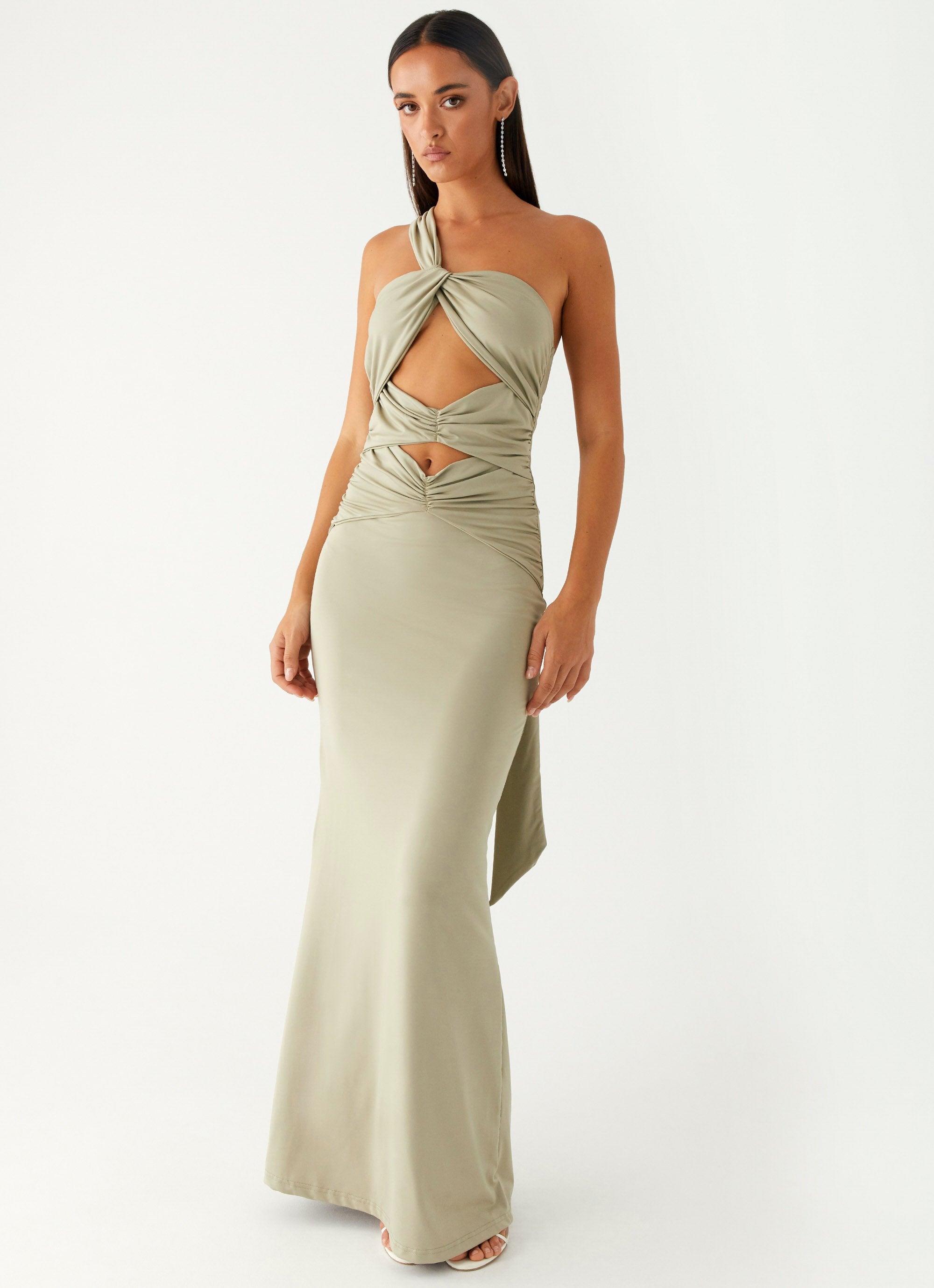 Christie Maxi Dress - Sage-Sunny Prom. All rights reserved.