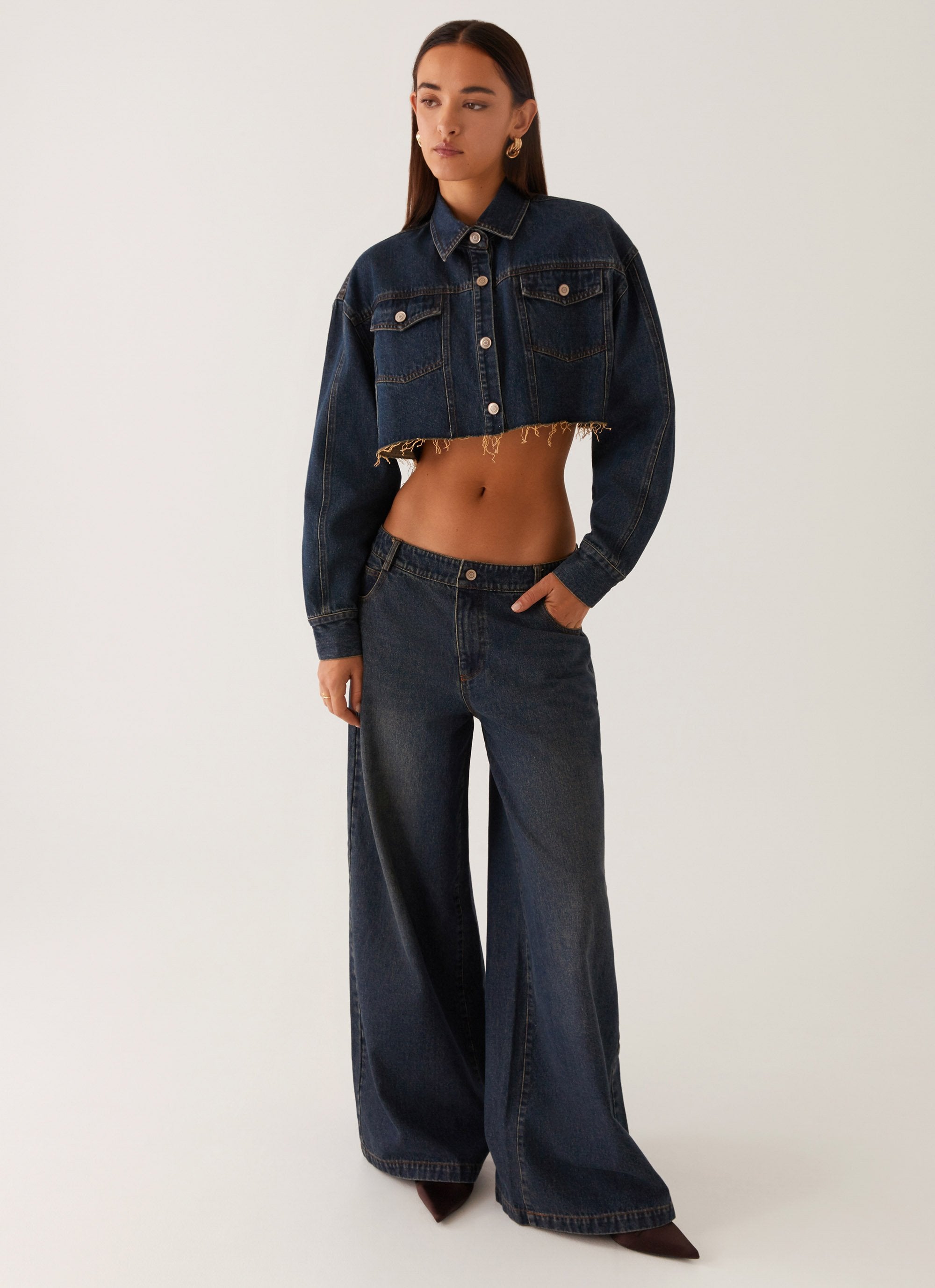 Colorado Wide Leg Jeans - Blue-Sunny Prom. All rights reserved.
