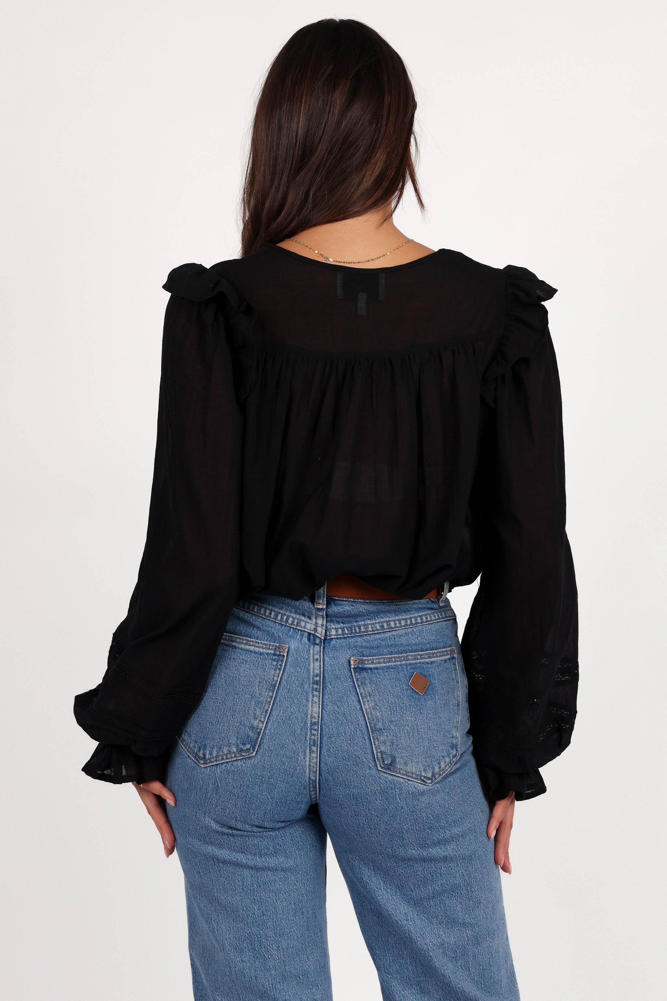 Emelia Top - Black-Sunny Prom