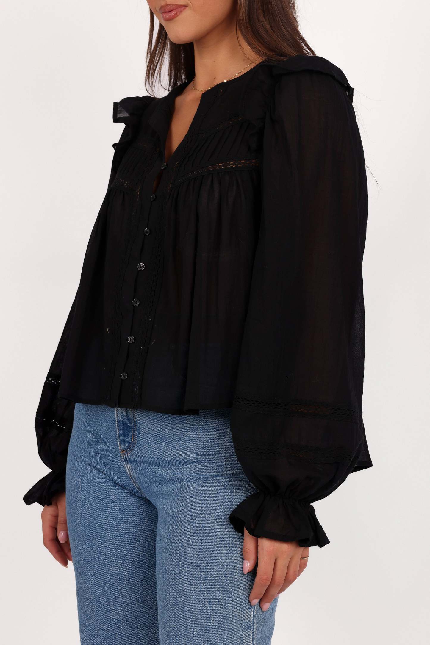 Emelia Top - Black-Sunny Prom