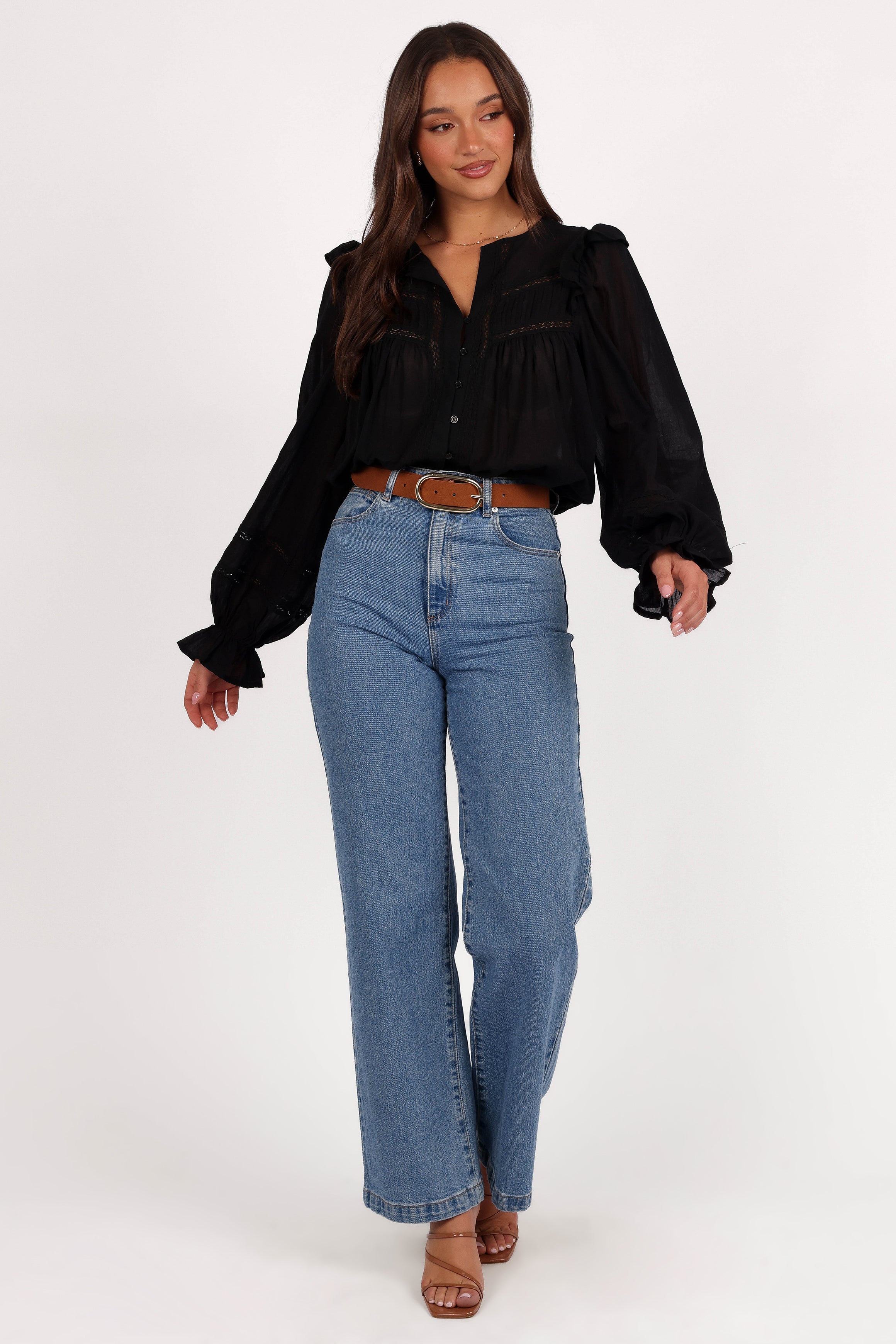 Emelia Top - Black-Sunny Prom
