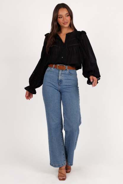 Emelia Top - Black-Sunny Prom