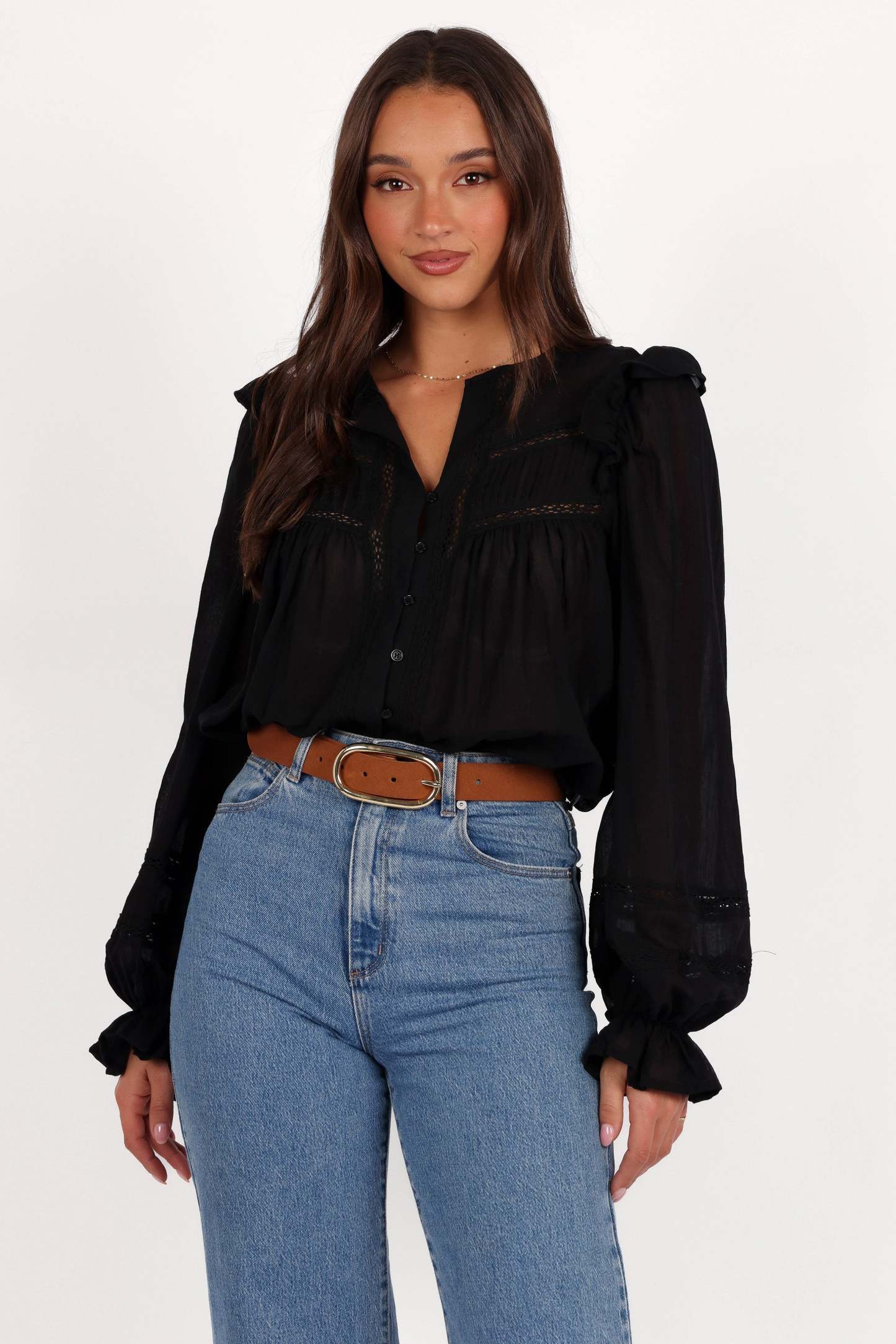 Emelia Top - Black-Sunny Prom