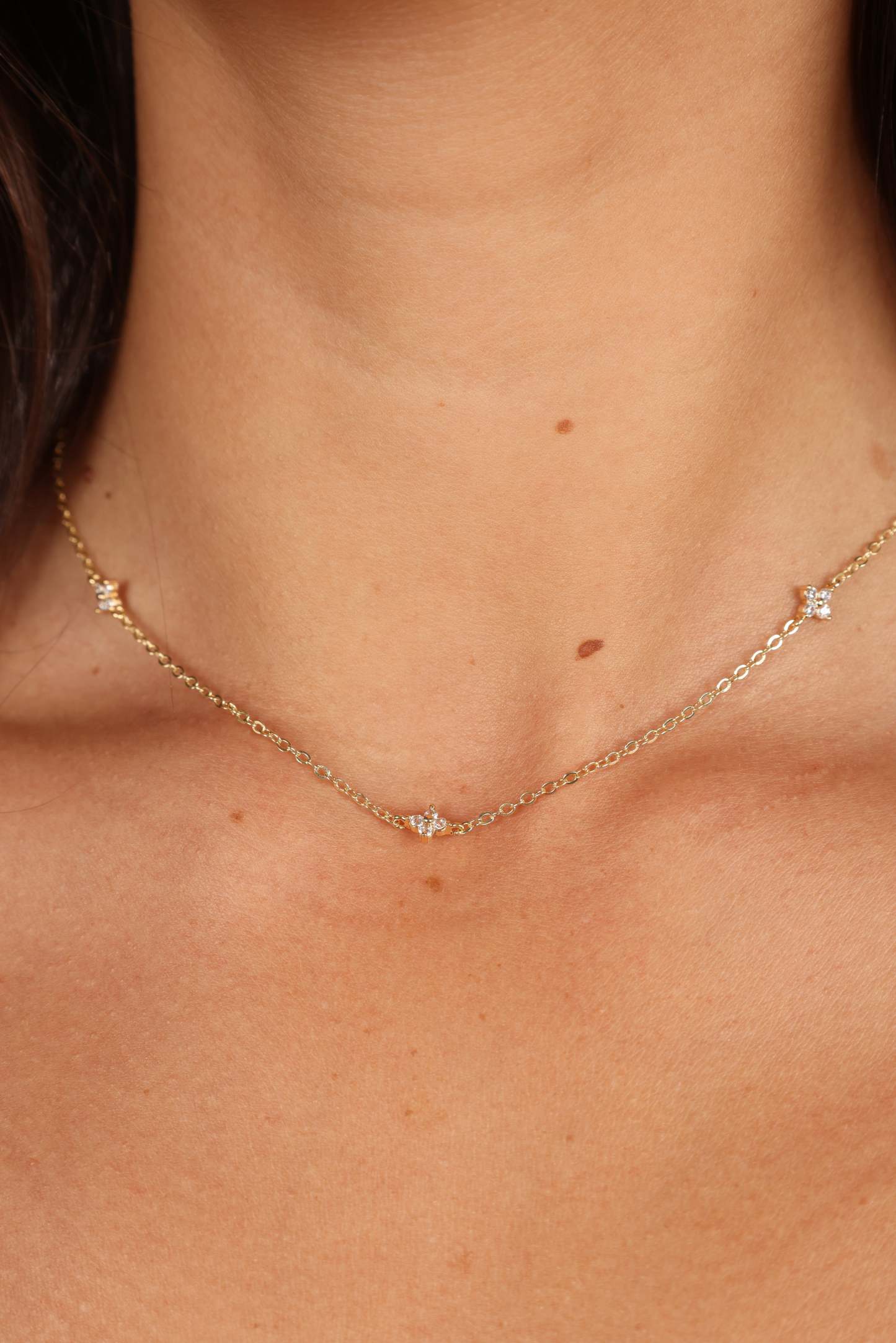 Emilee Necklace - Gold-Sunny Prom
