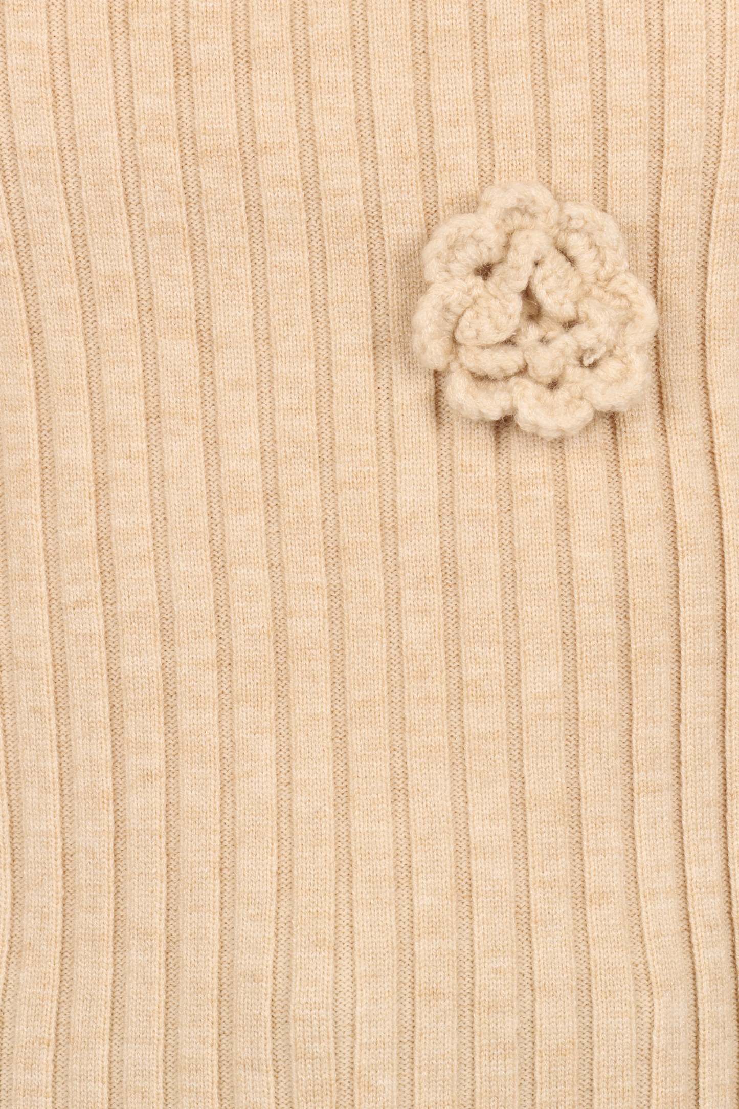Erin Knit Top - Oatmeal-Sunny Prom