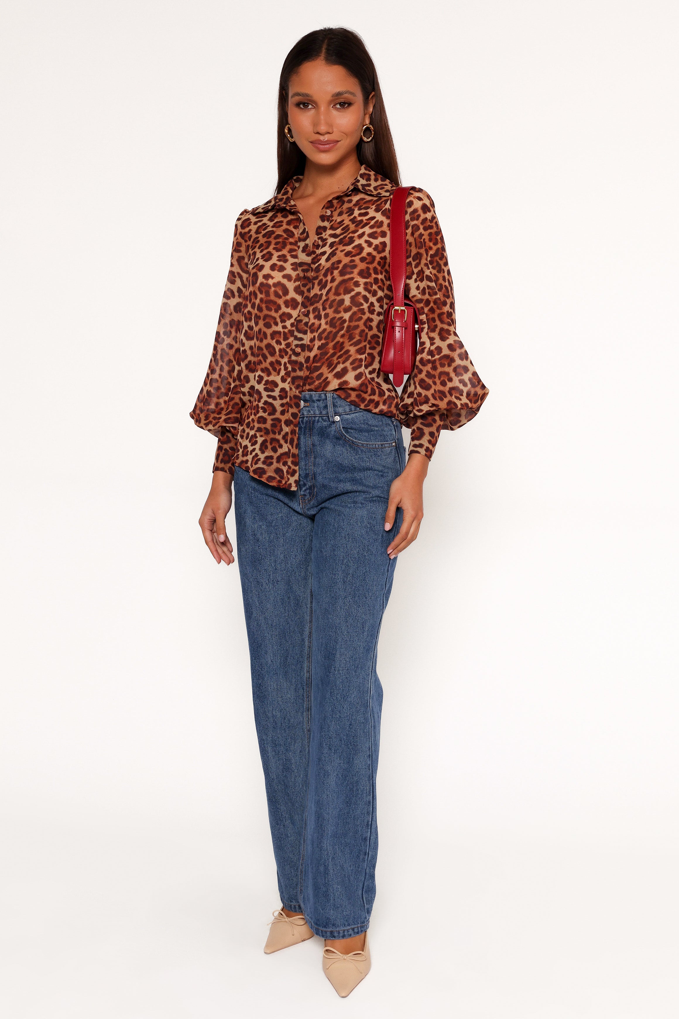 Fleetwood Blouse - Leopard-Sunny Prom