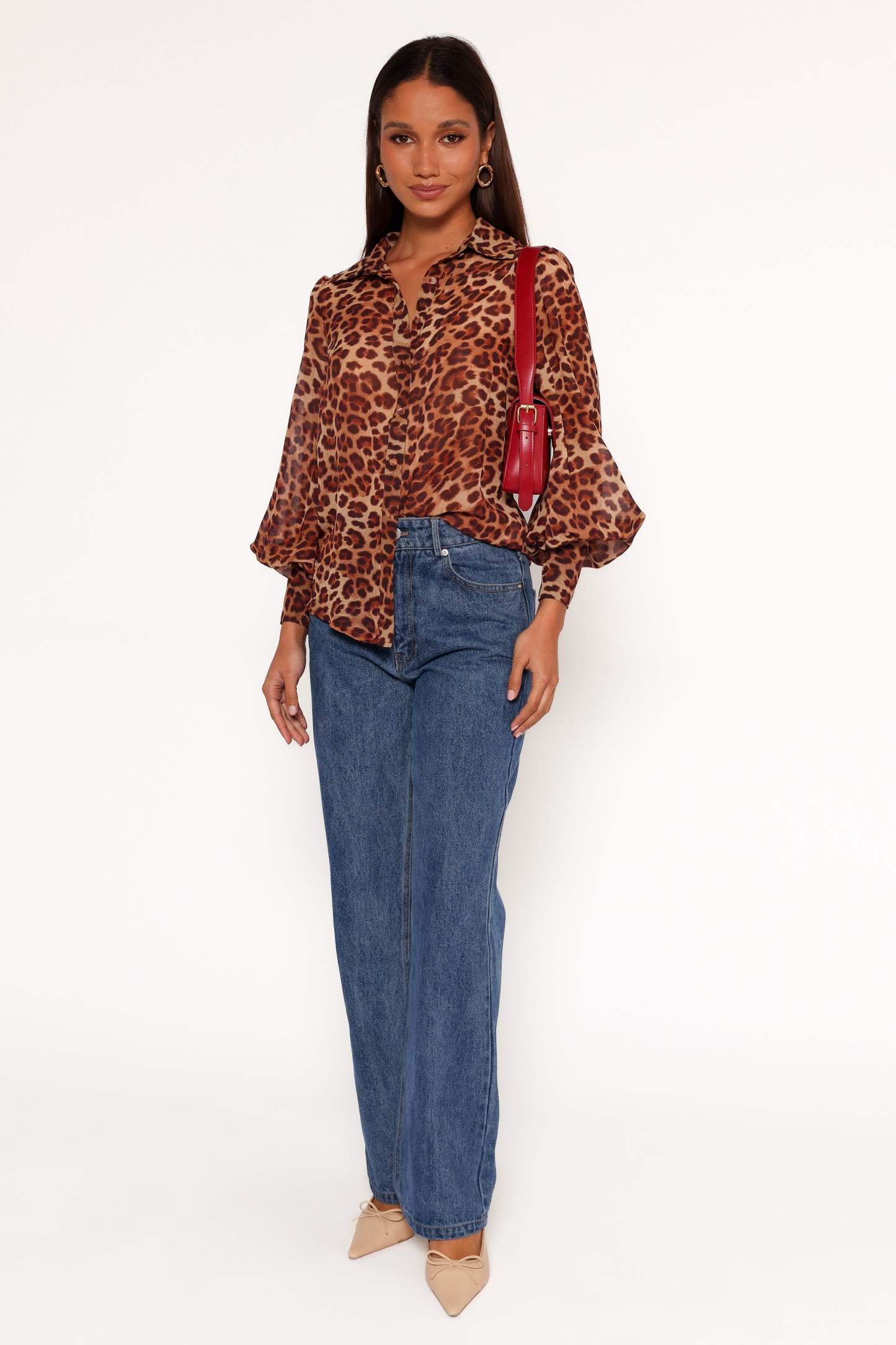 Fleetwood Blouse - Leopard-Sunny Prom