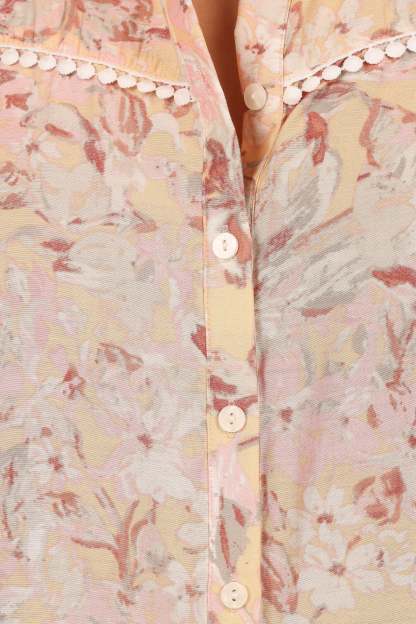 Floria Top - Beige Floral-Sunny Prom