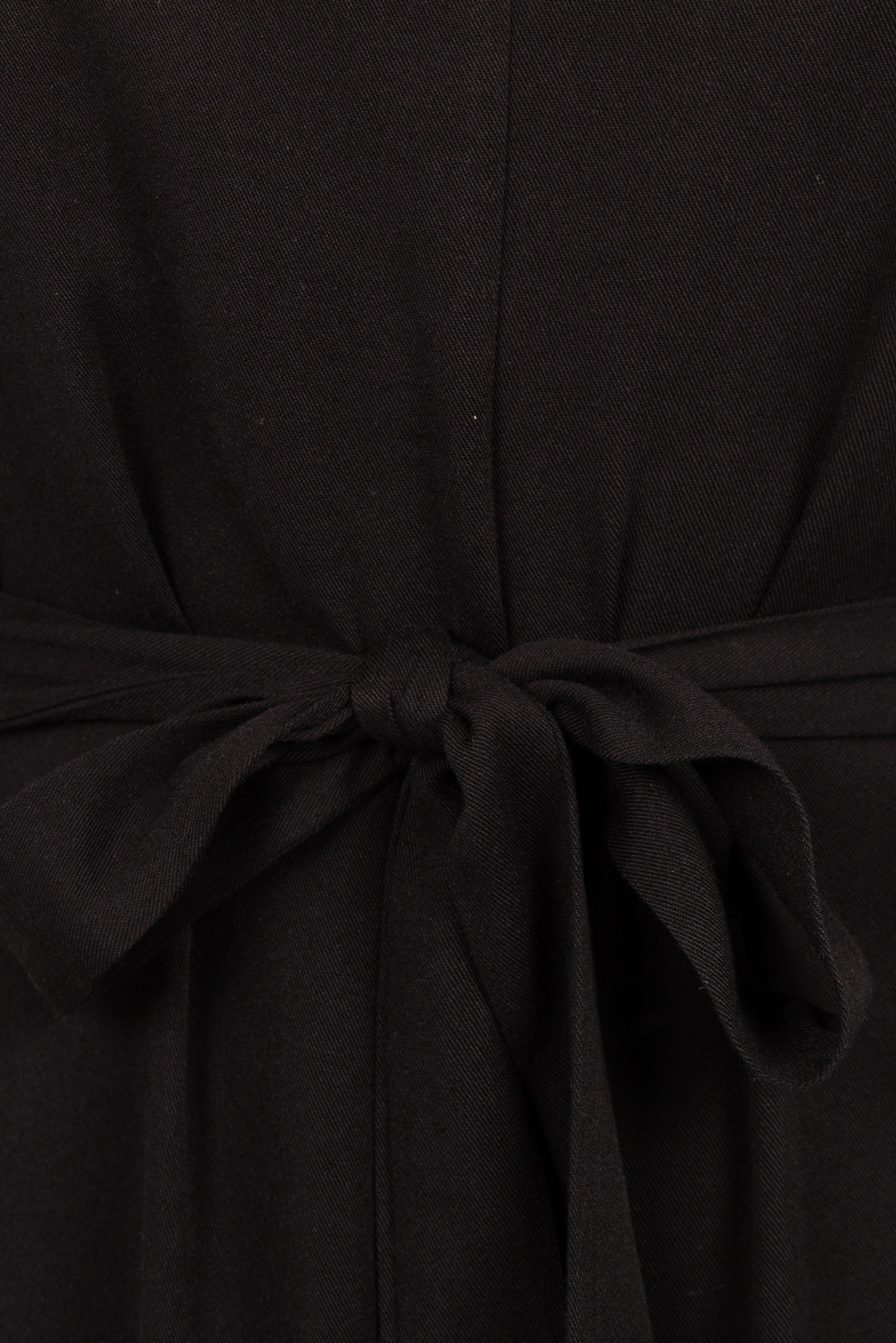 Gaia Jumpsuit - Black-Sunny Prom