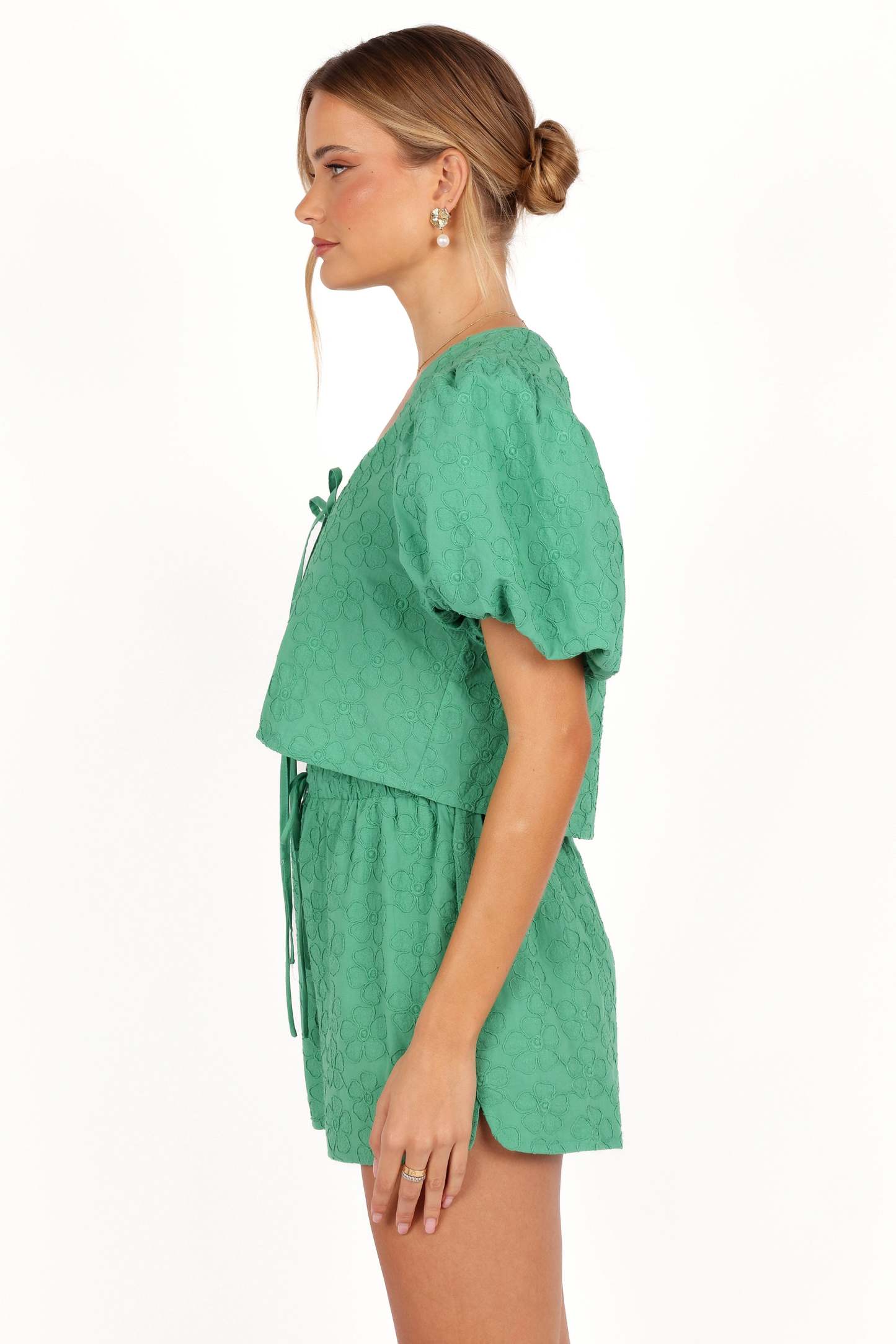 Hanna Short Set - Green-Sunny Prom