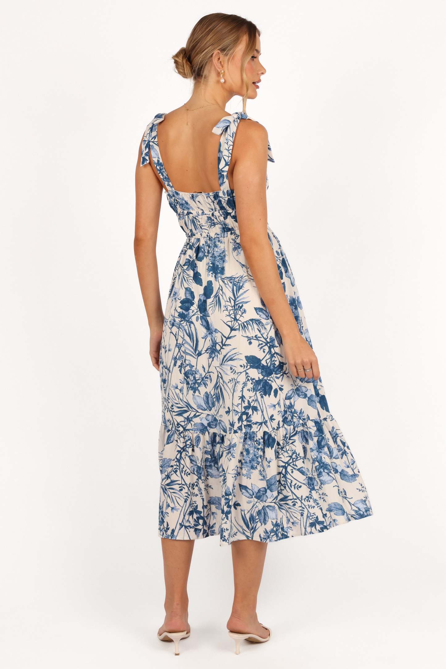 Harlowe Midi Dress - Porcelain Blue-Sunny Prom