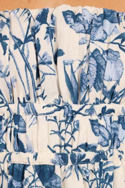 Harlowe Midi Dress - Porcelain Blue-Sunny Prom