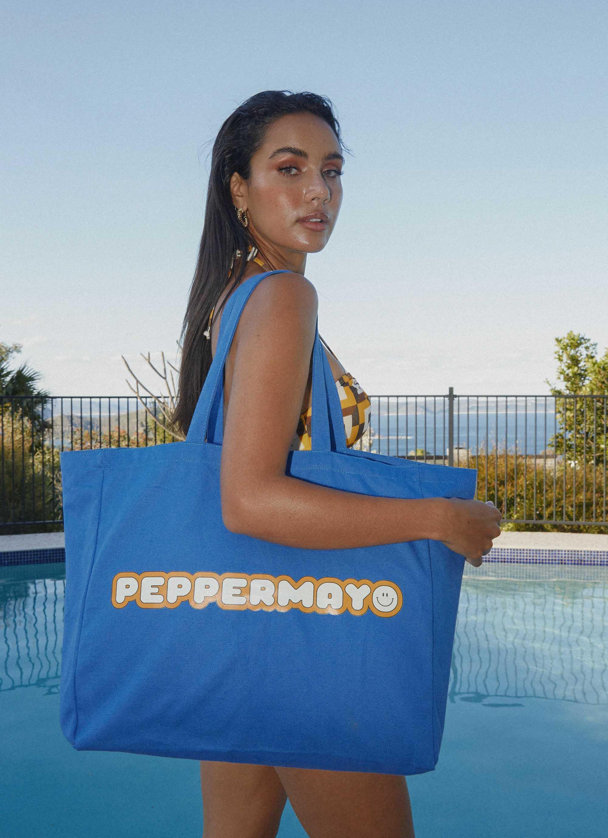 Serotonin Canvas Tote - Cobalt Blue-Sunny Prom. All rights reserved.