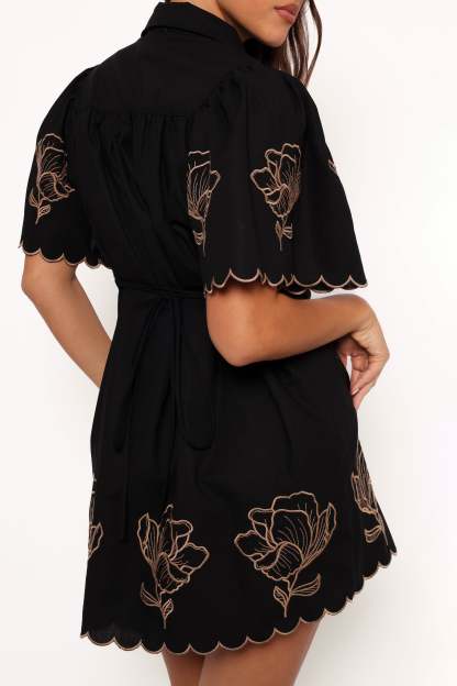 Jax Mini Dress - Black-Sunny Prom
