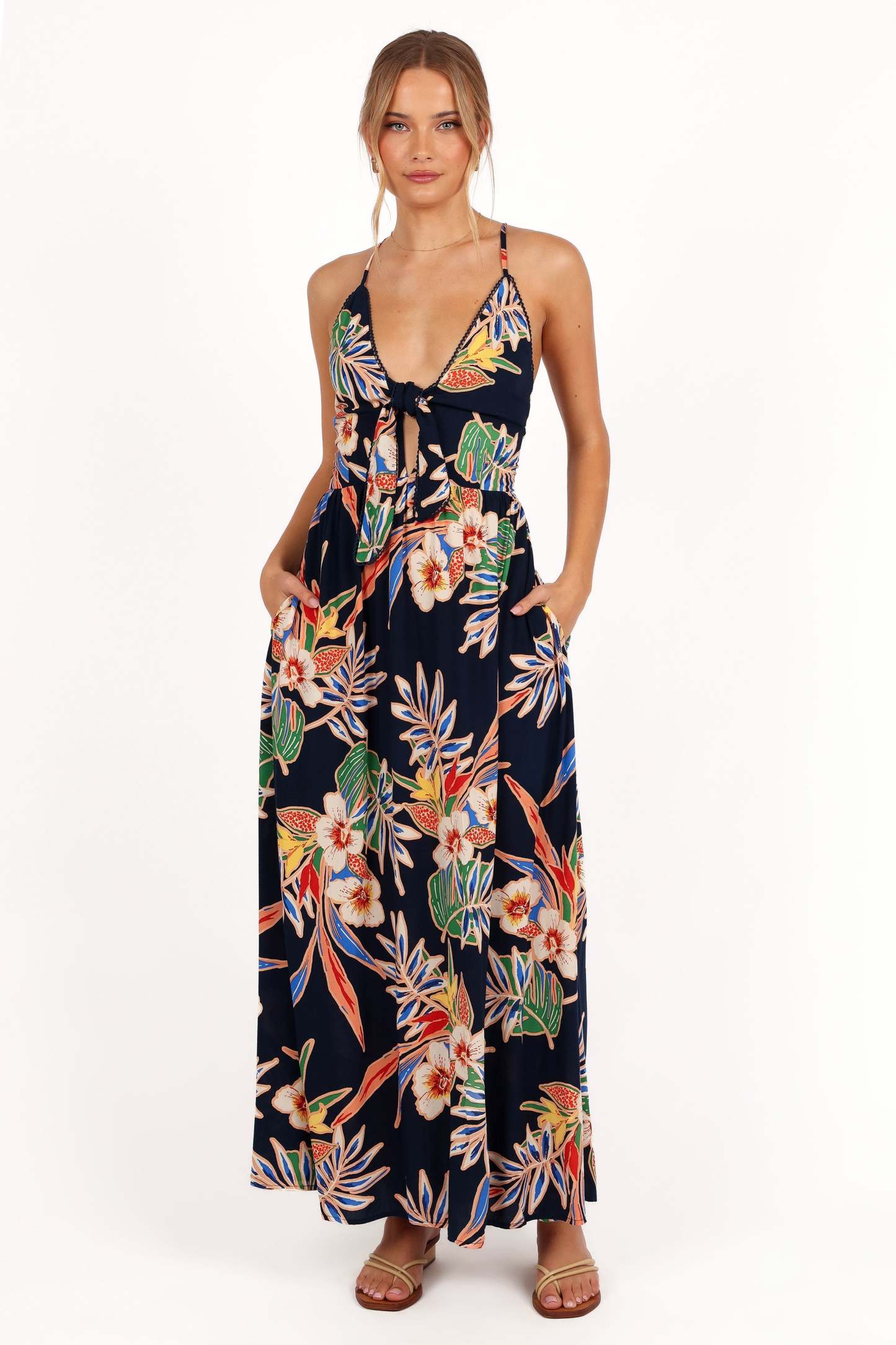 Jodie Maxi Dress - Oceana Garden-Sunny Prom