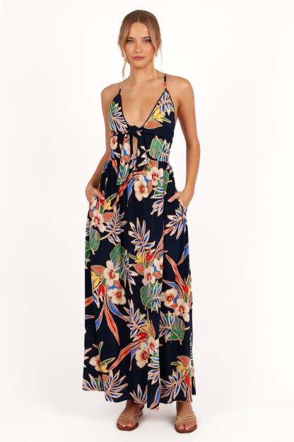 Jodie Maxi Dress - Oceana Garden-Sunny Prom