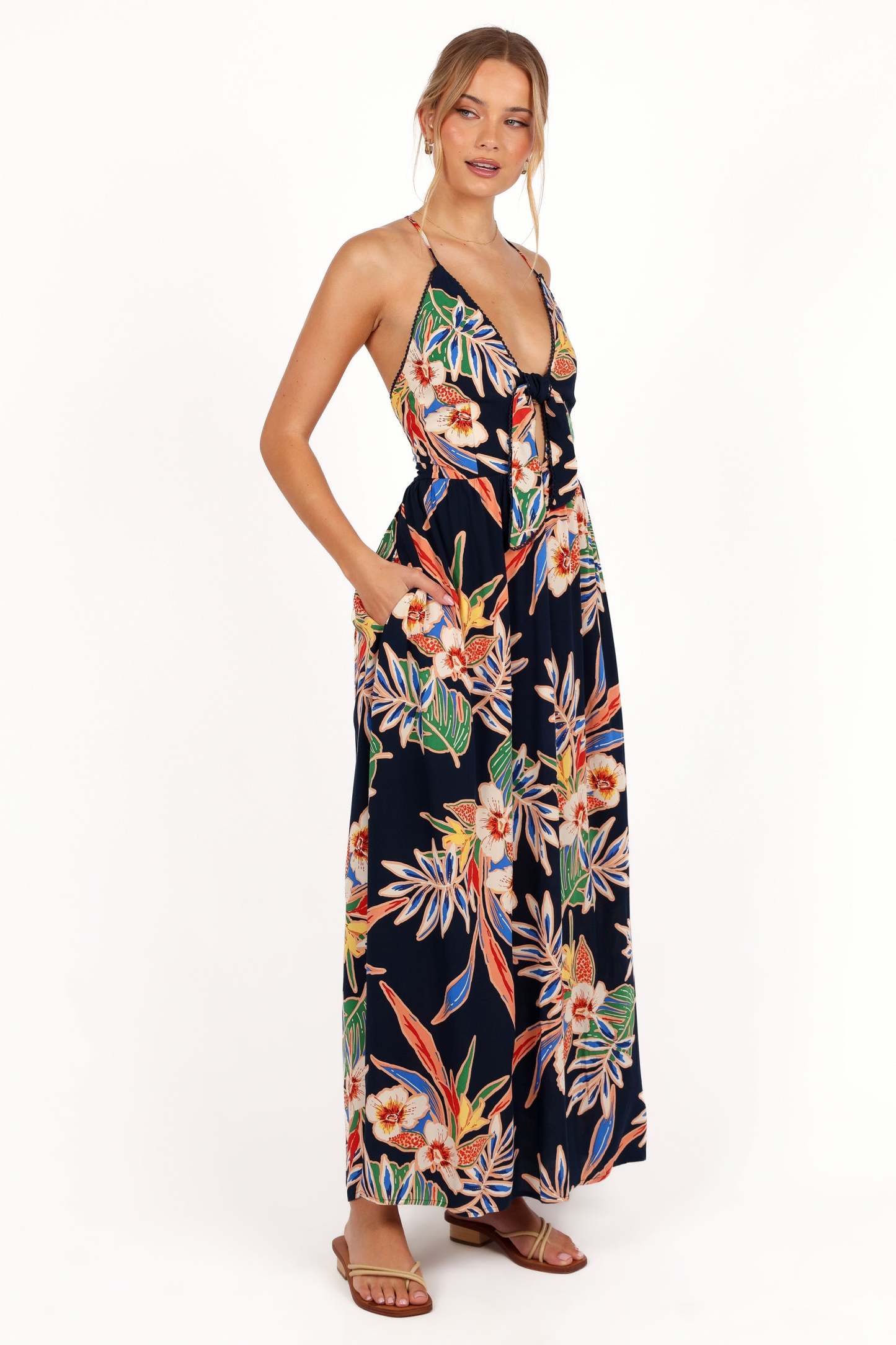 Jodie Maxi Dress - Oceana Garden-Sunny Prom