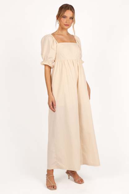 Juliette Jumpsuit - Ecru-Sunny Prom