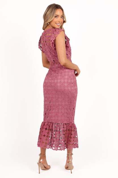 Lauren Dress - Dark Rose-Sunny Prom