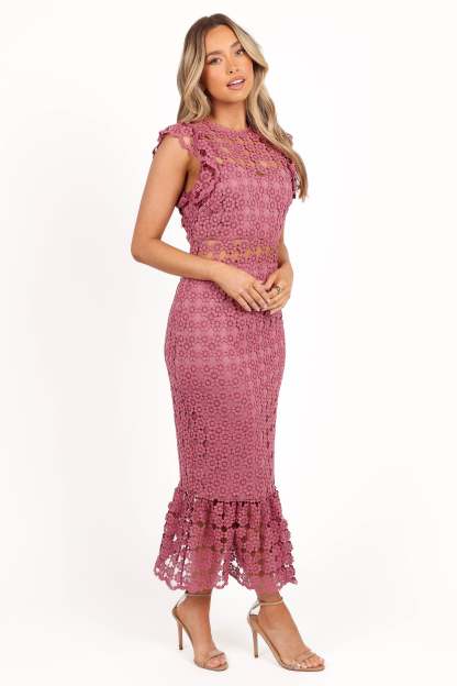 Lauren Dress - Dark Rose-Sunny Prom