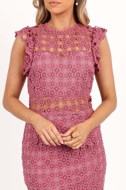 Lauren Dress - Dark Rose-Sunny Prom