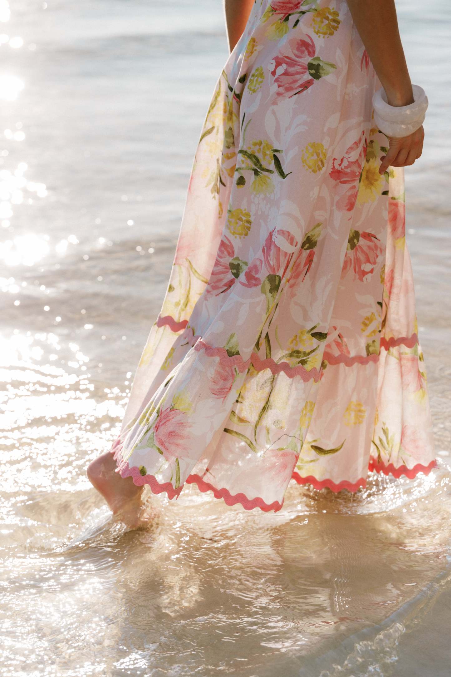 Layla Maxi Dress - Acacia Blossom-Sunny Prom