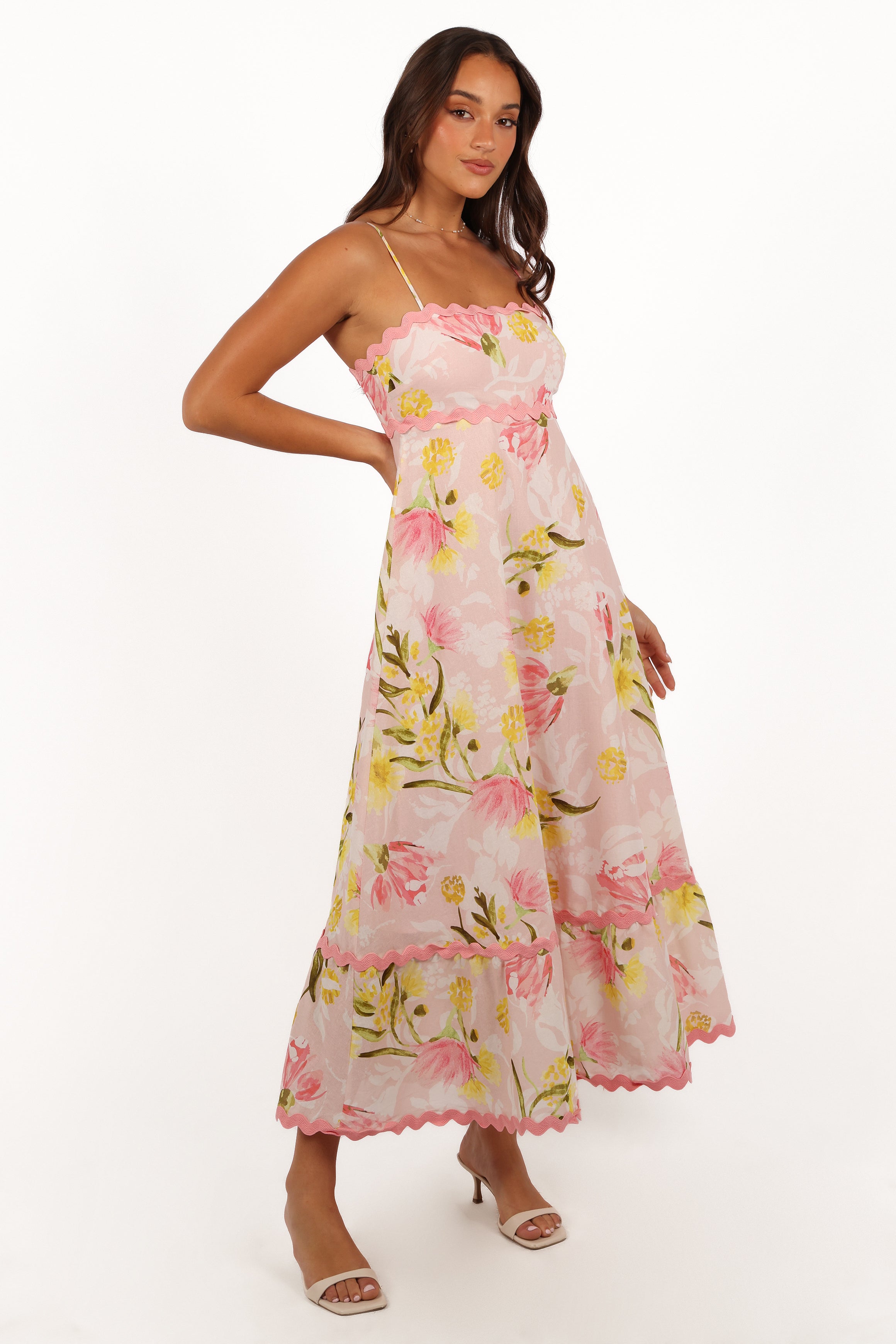 Layla Maxi Dress - Acacia Blossom-Sunny Prom